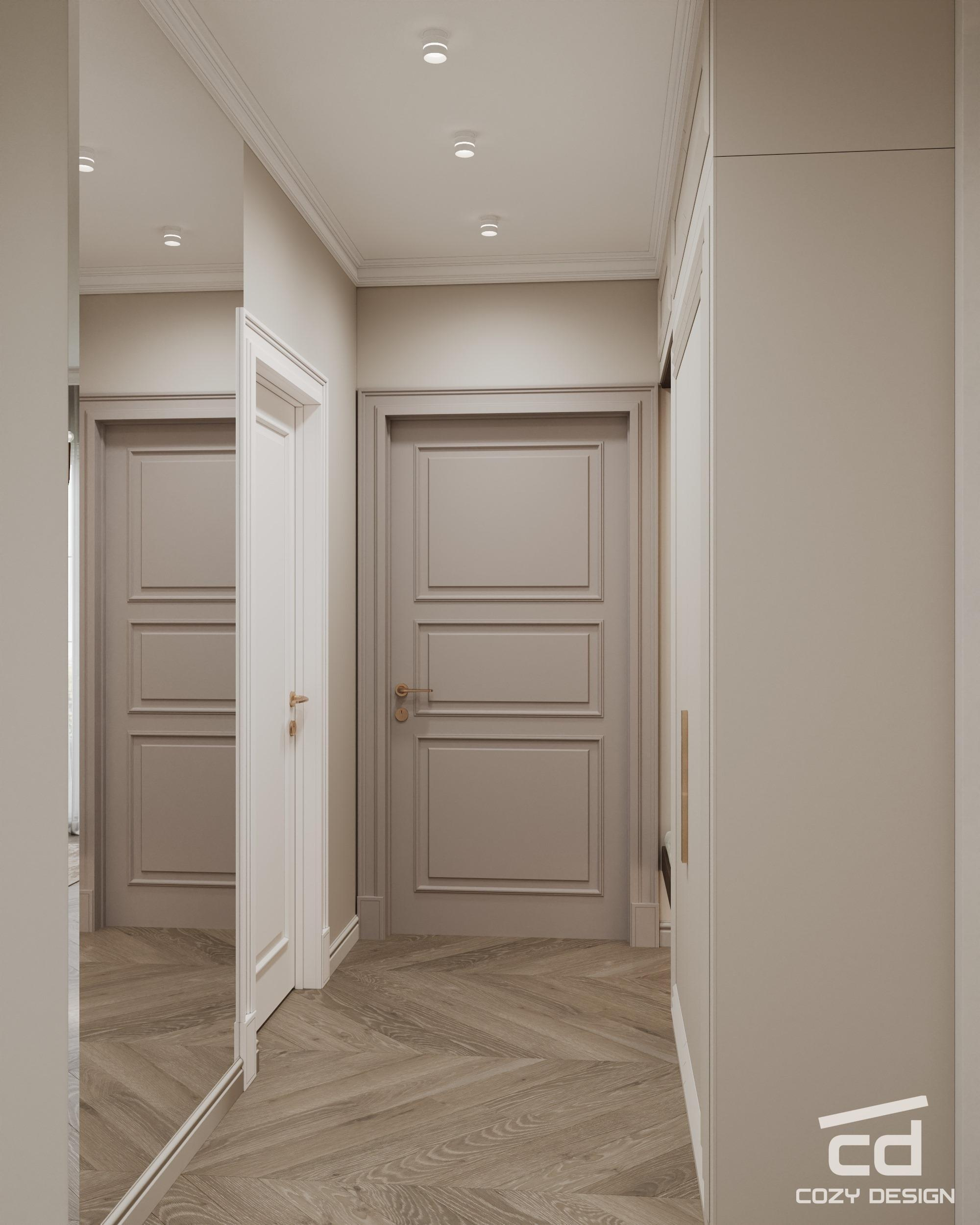 Дом 80 м2 в Шахматово (неоклассика)