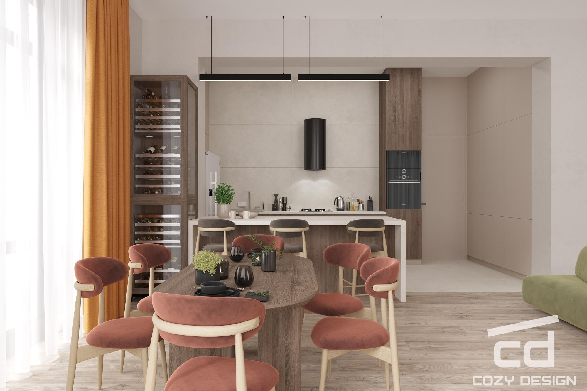 Дом 201 м2 в Москве (современный стиль)