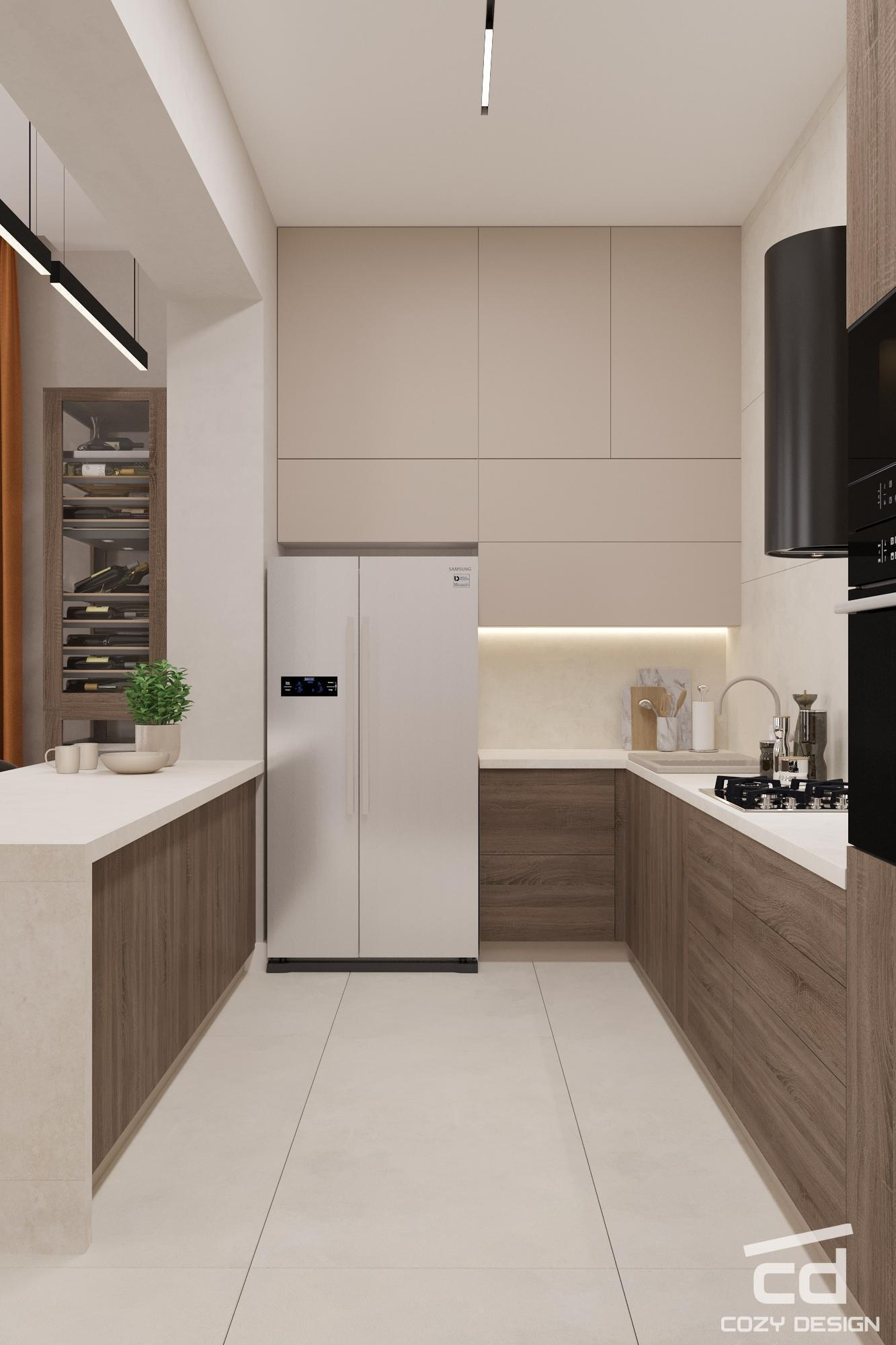 Дом 201 м2 в Москве (современный стиль)