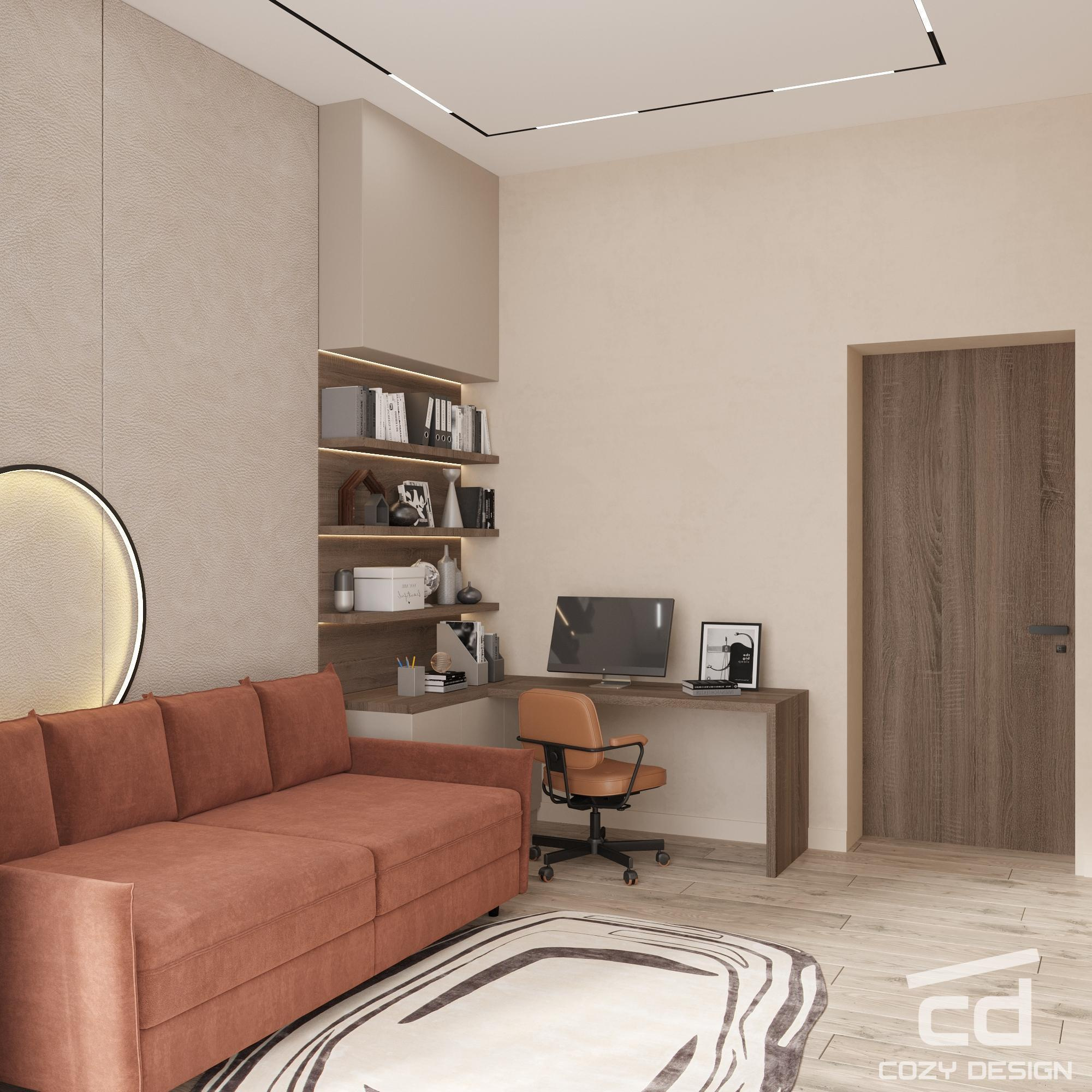 Дом 201 м2 в Москве (современный стиль)