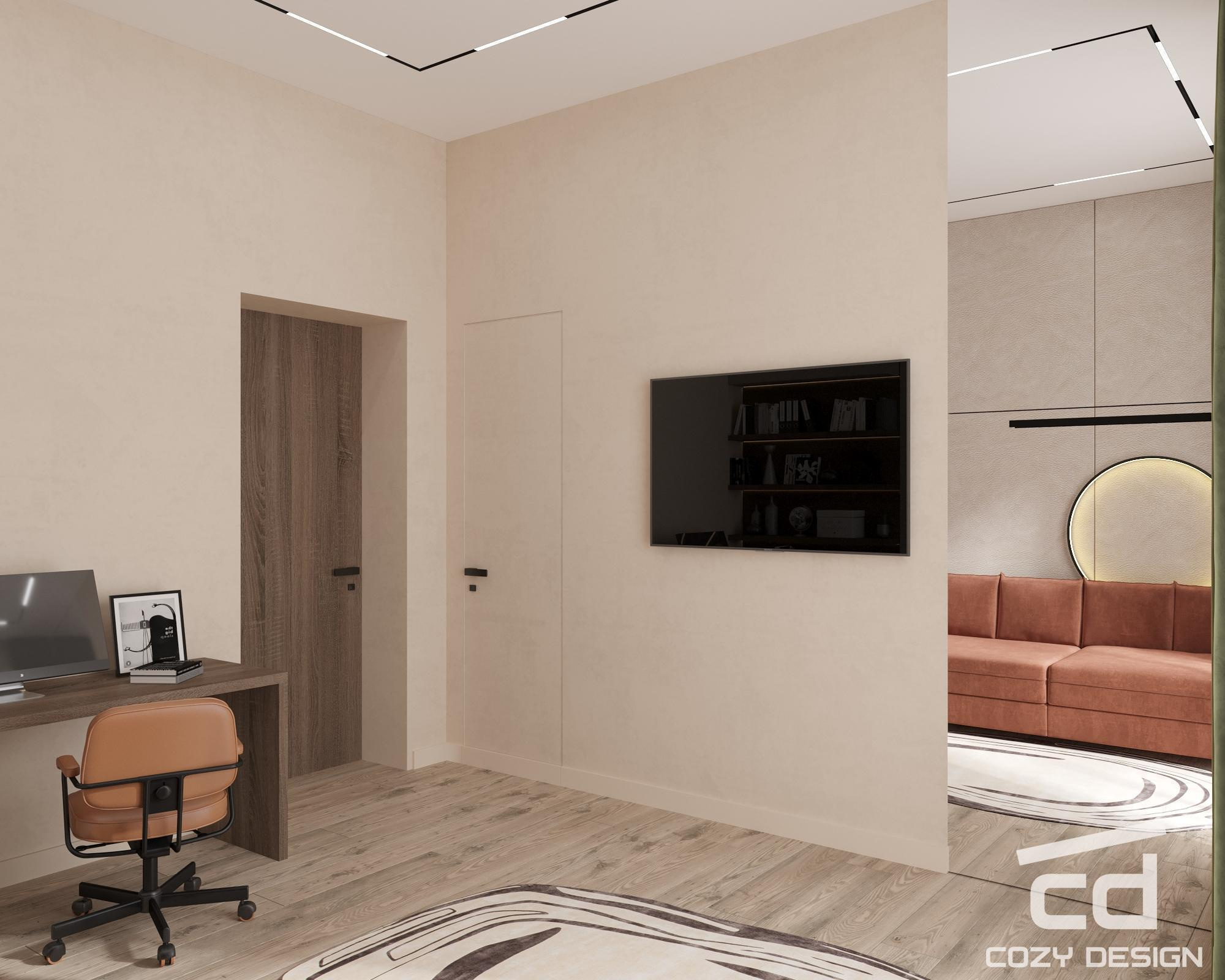 Дом 201 м2 в Москве (современный стиль)