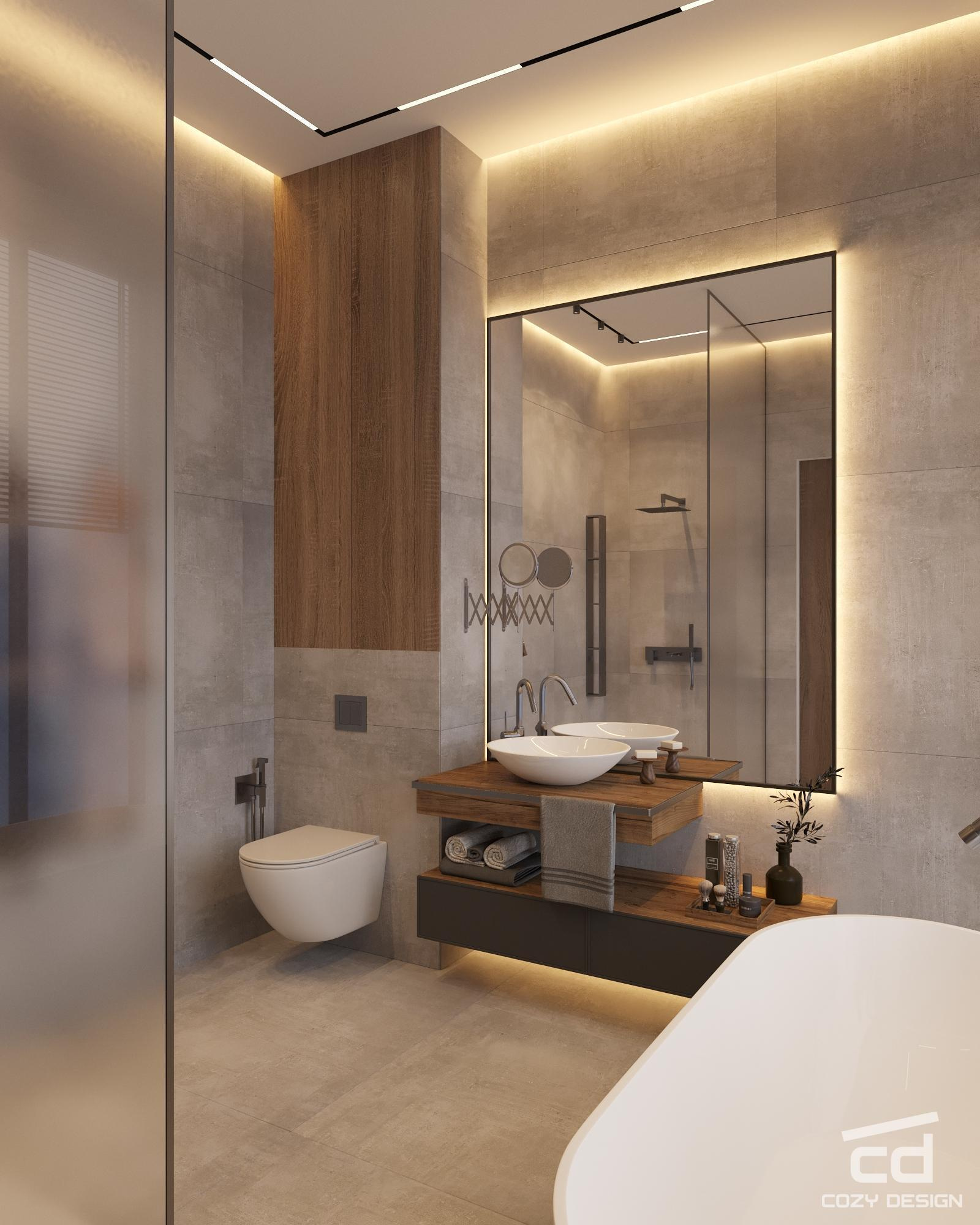 Дом 201 м2 в Москве (современный стиль)