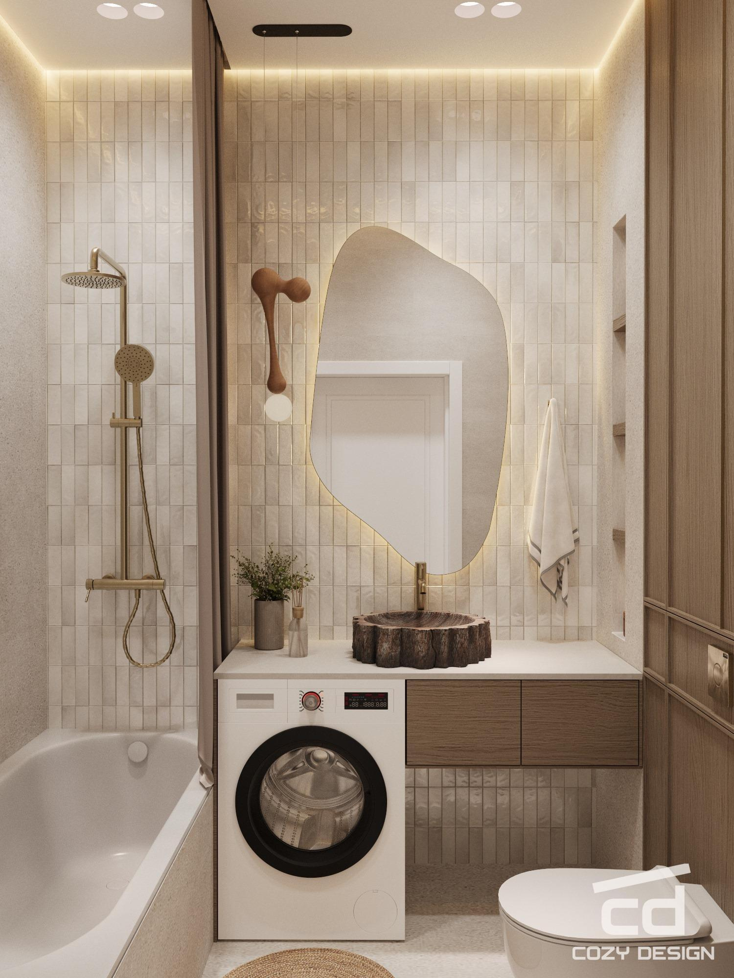 Квартира 46 м2 в Москве (джапанди)