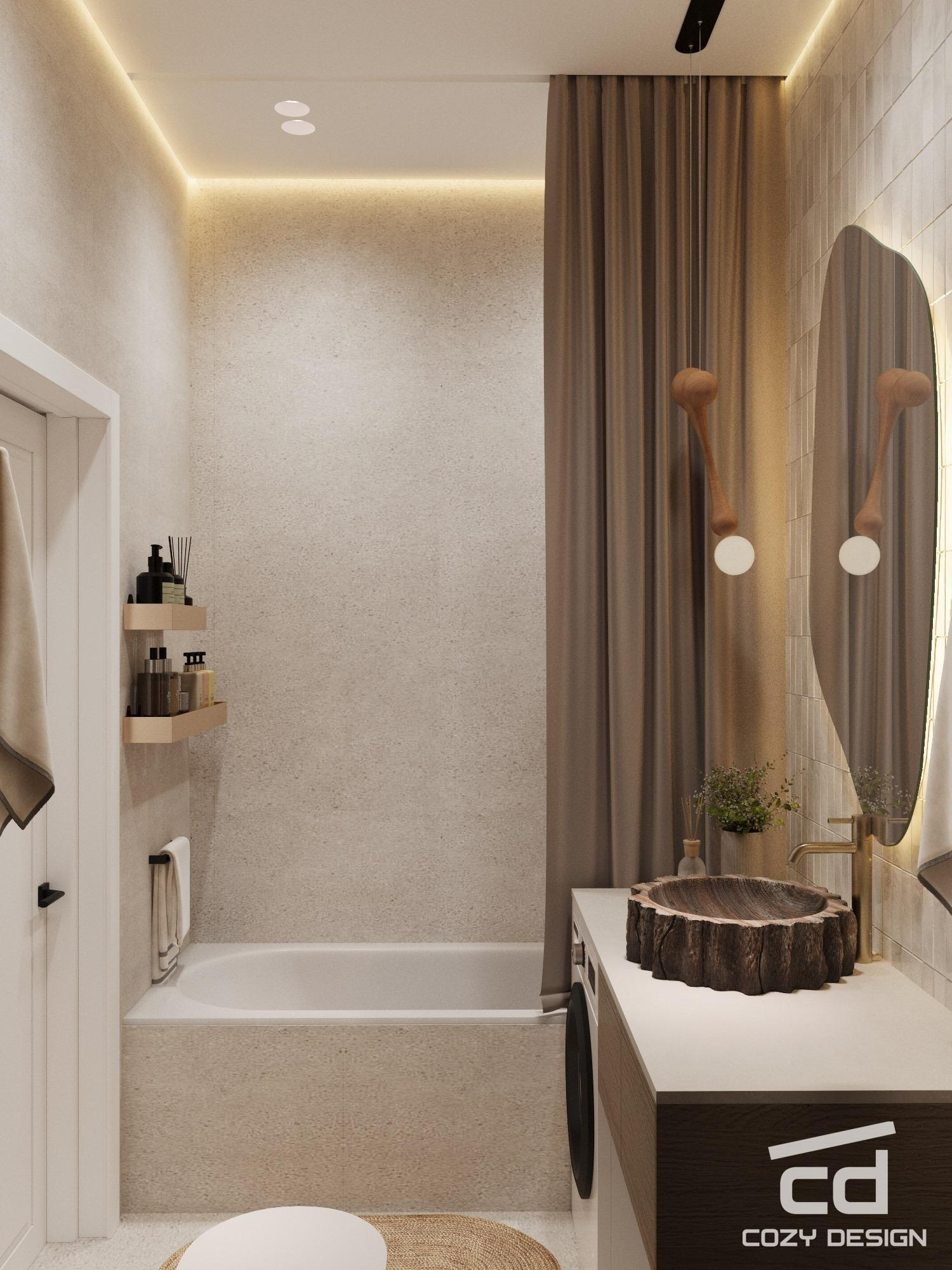 Квартира 46 м2 в Москве (джапанди)