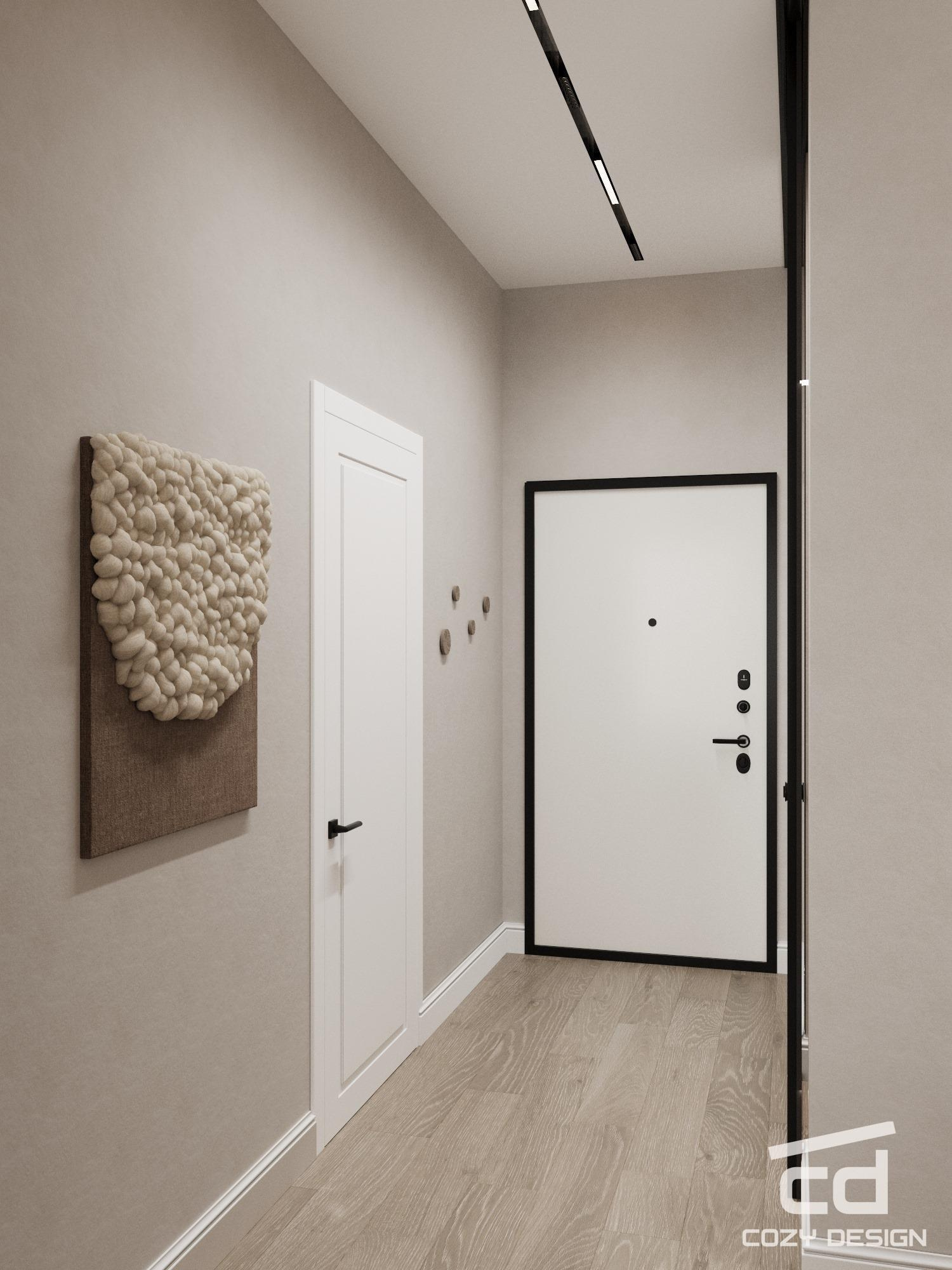 Квартира 46 м2 в Москве (джапанди)