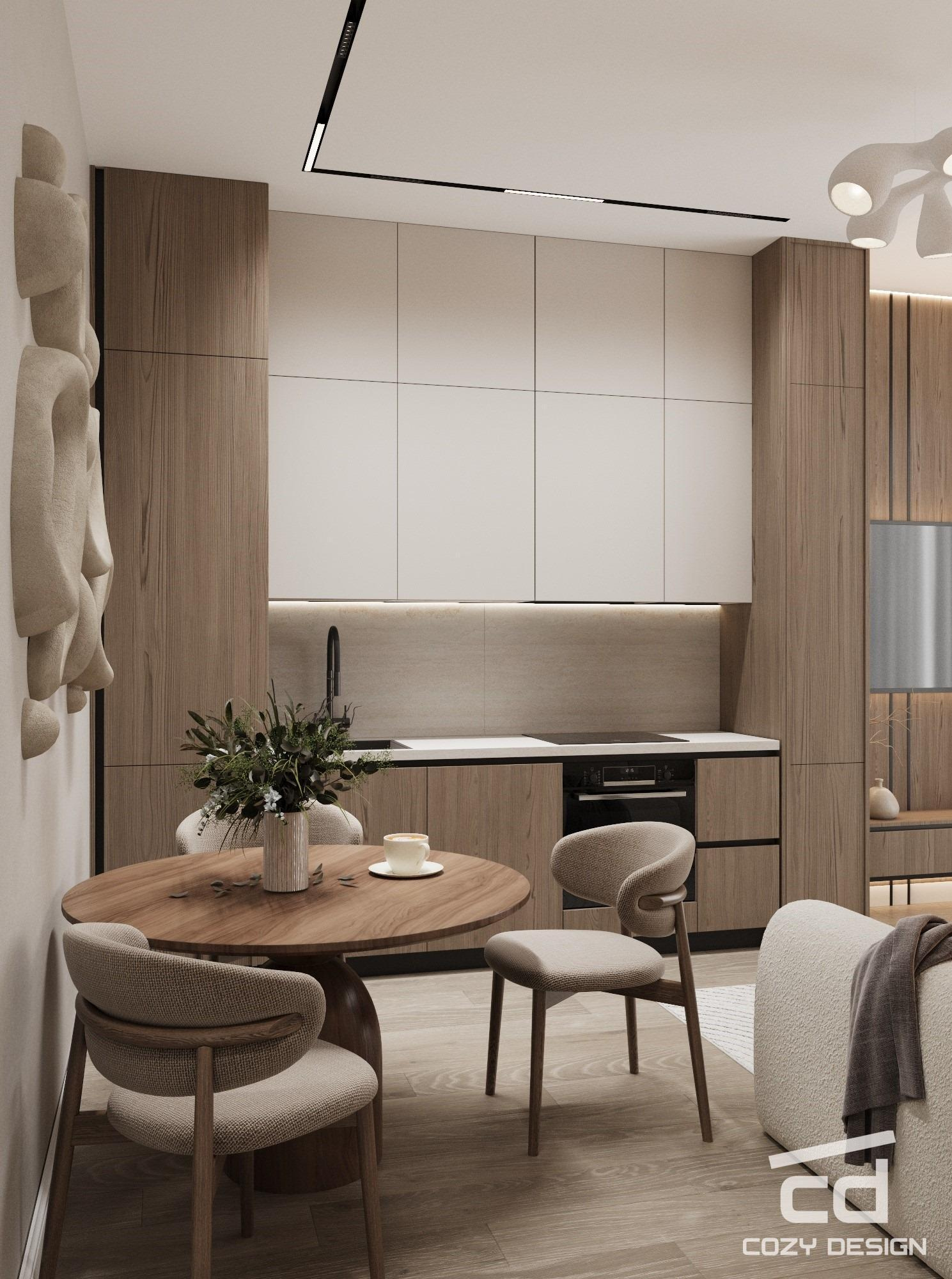 Квартира 46 м2 в Москве (джапанди)