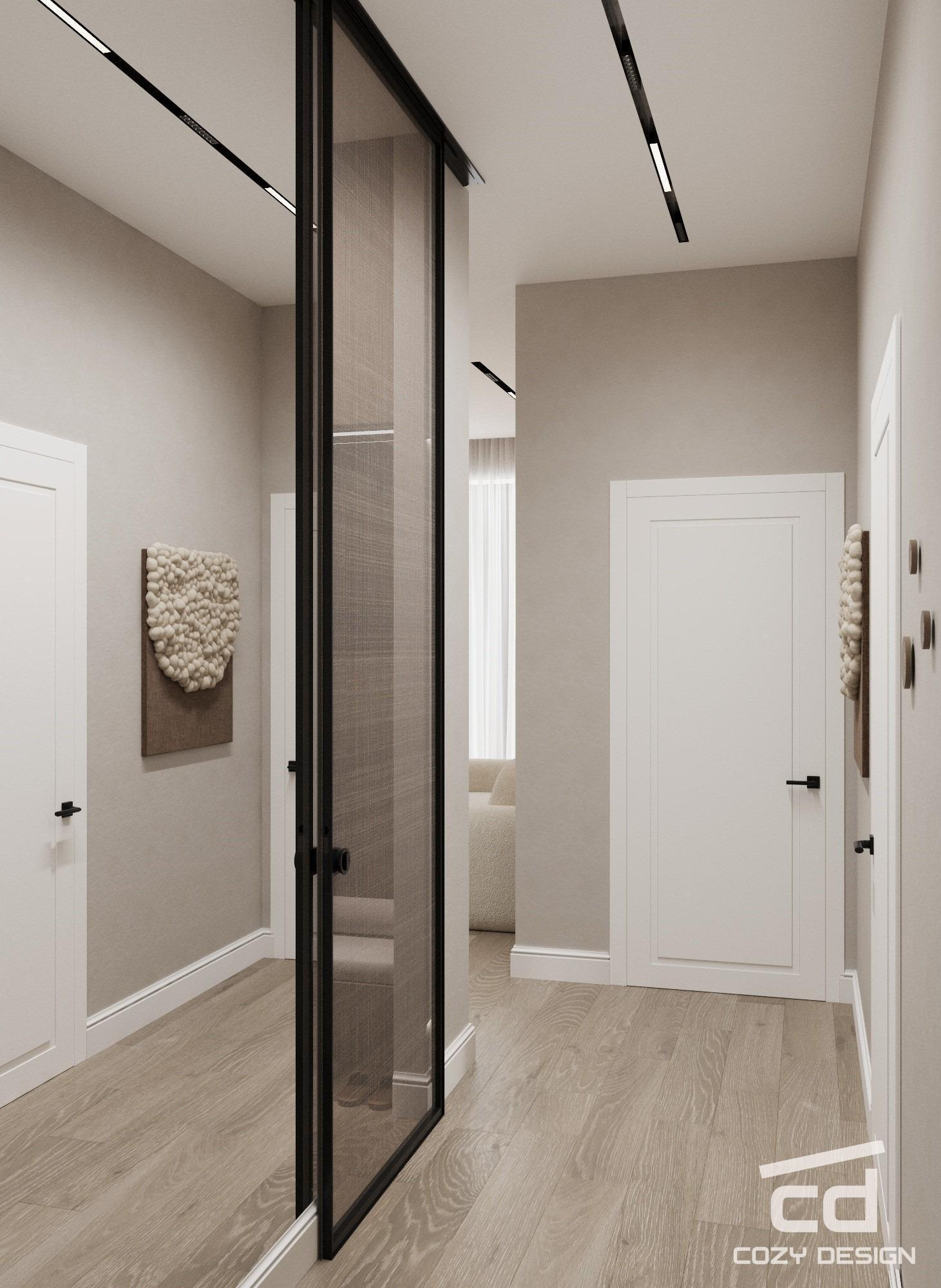 Квартира 46 м2 в Москве (джапанди)