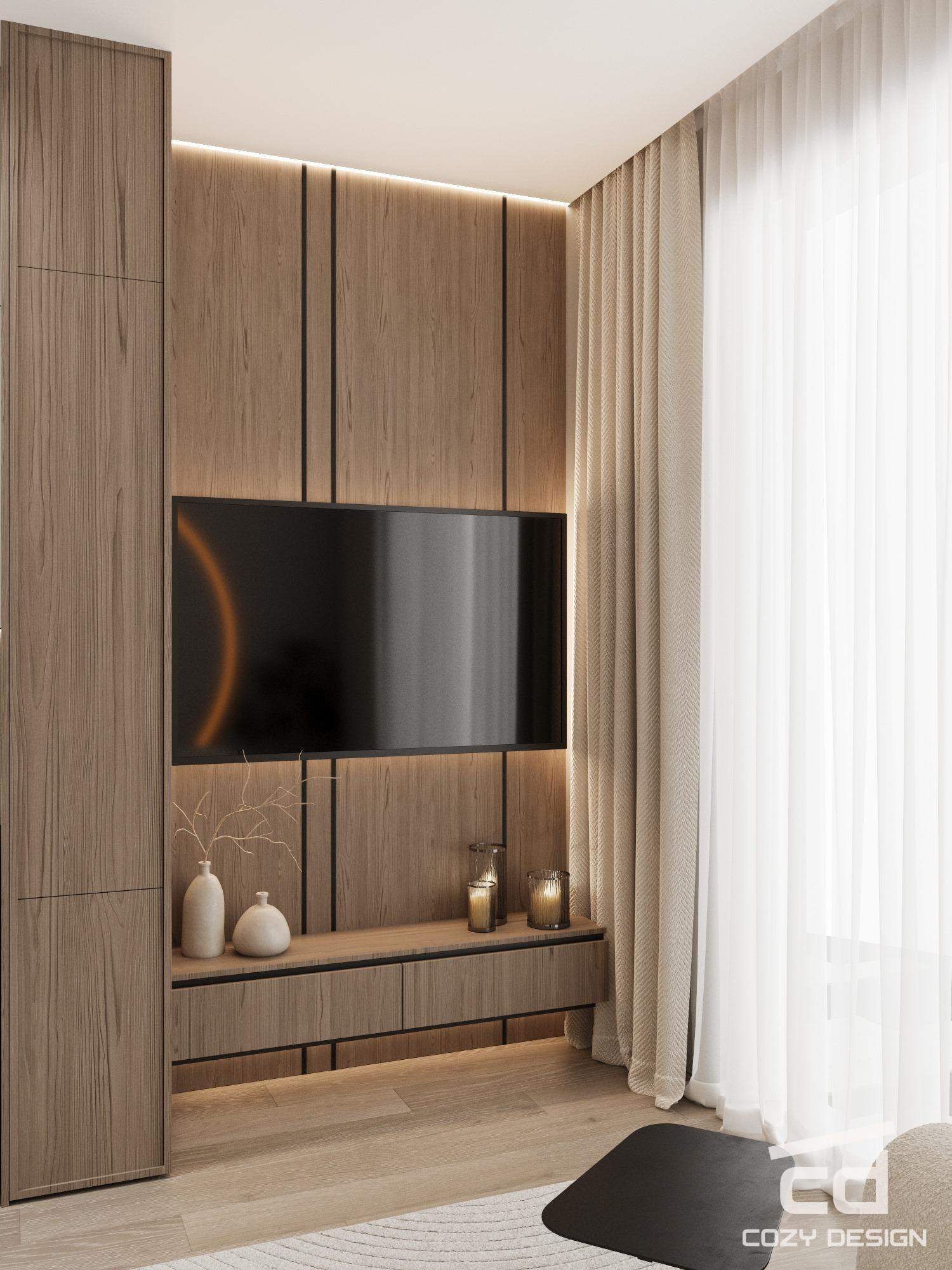 Квартира 46 м2 в Москве (джапанди)