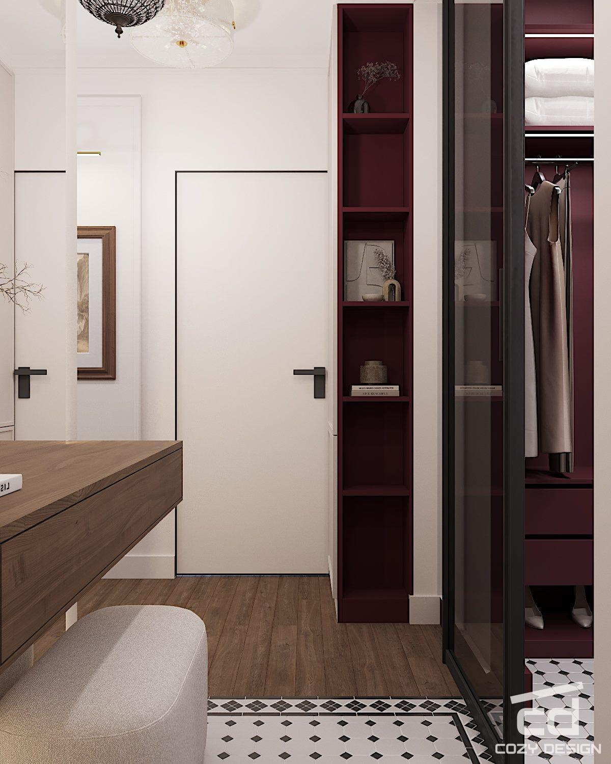 Квартира 68 м2 в Москве (парижский стиль)