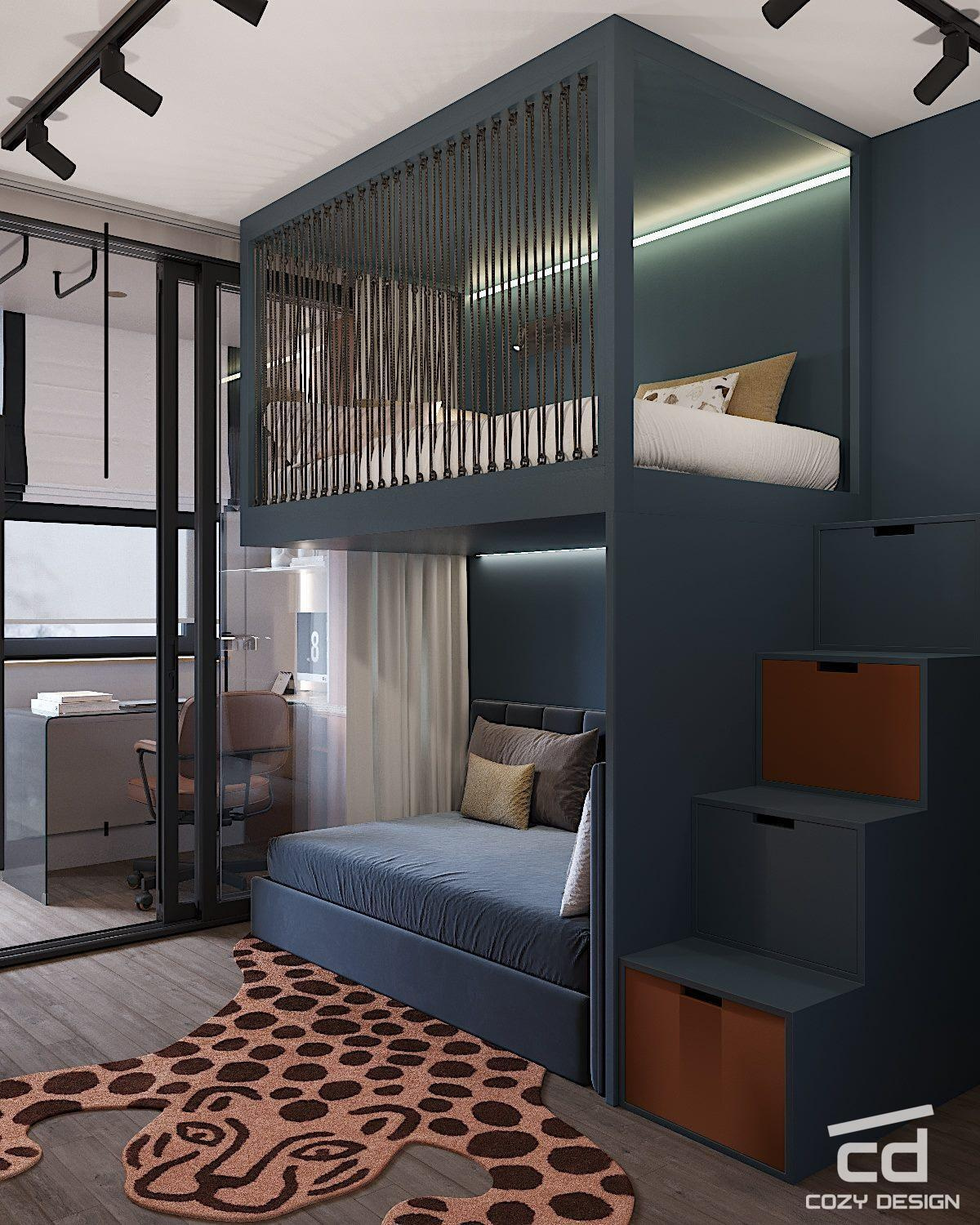 Квартира 68 м2 в Москве (парижский стиль)