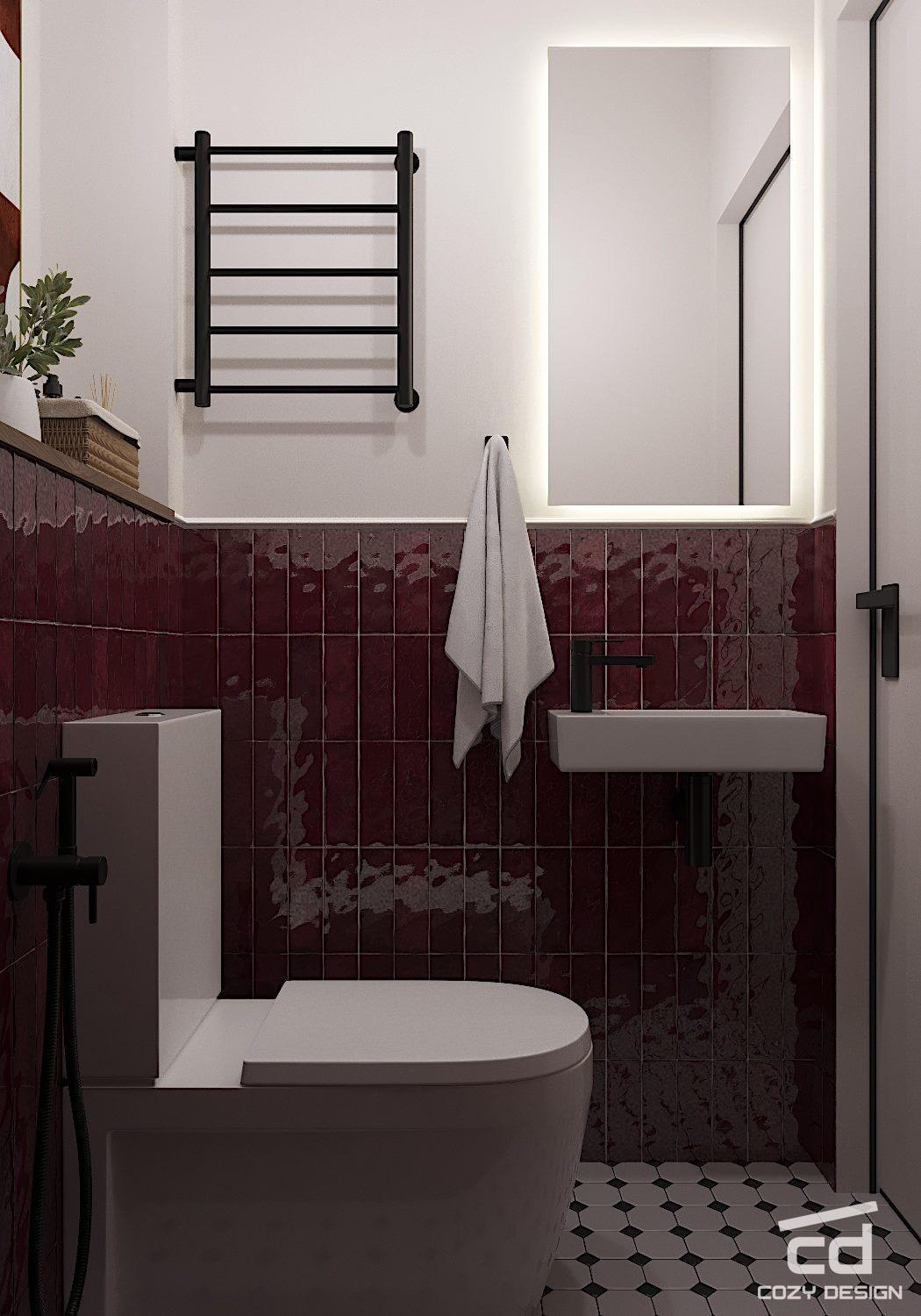 Квартира 68 м2 в Москве (парижский стиль)