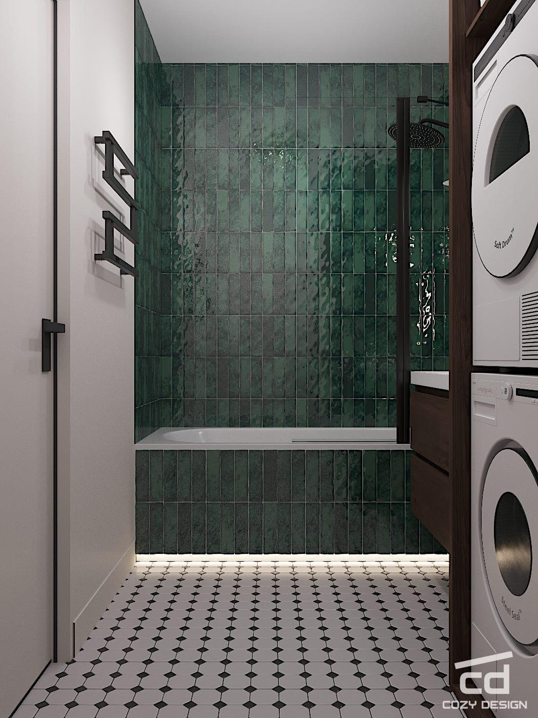 Квартира 68 м2 в Москве (парижский стиль)