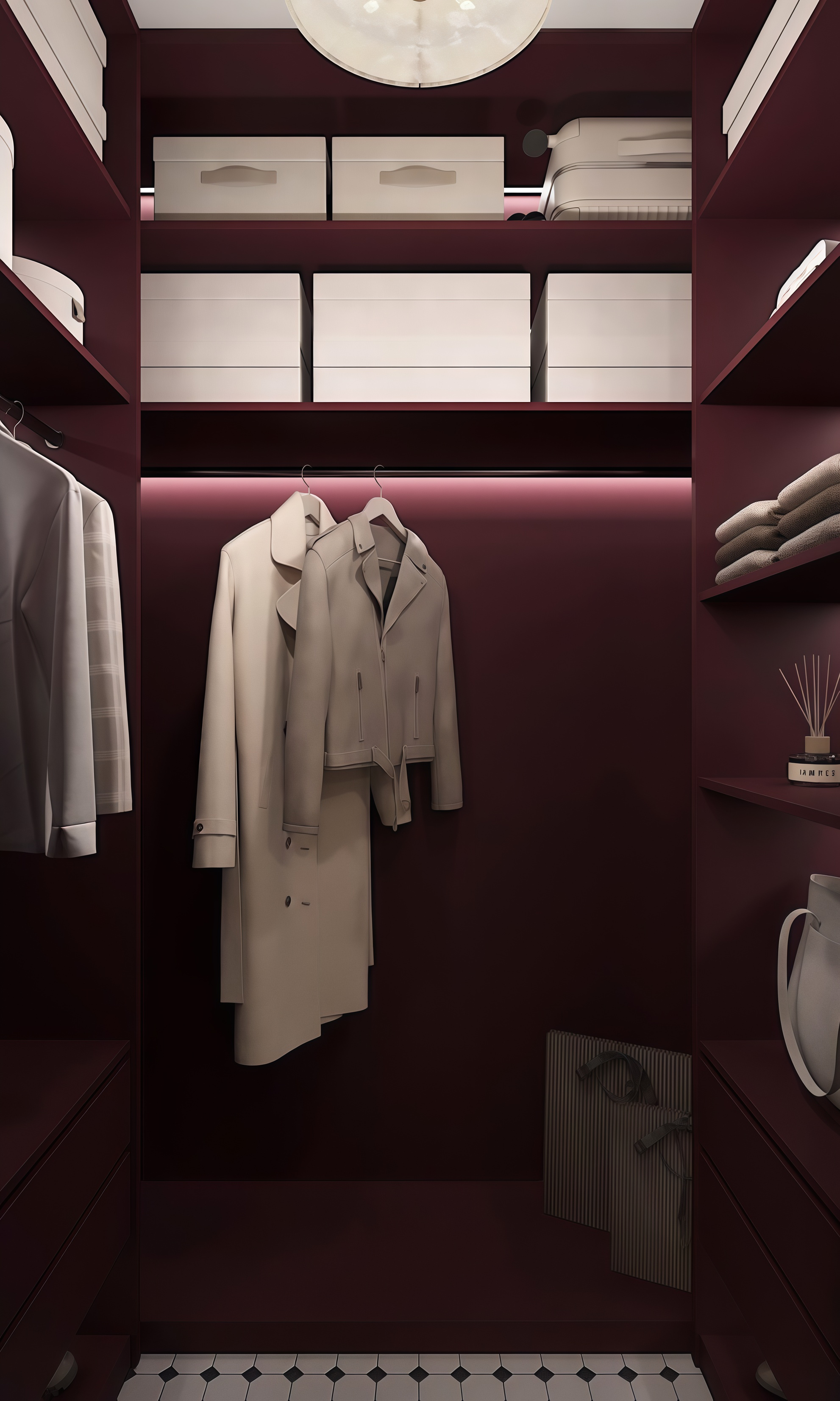 Квартира 68 м2 в Москве (парижский стиль)