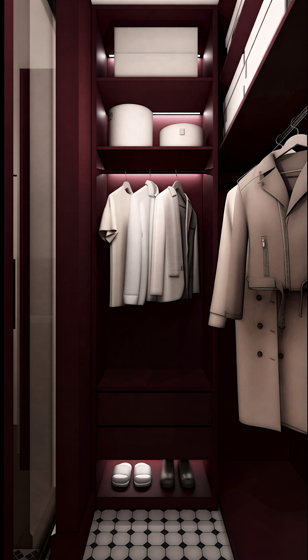 Квартира 68 м2 в Москве (парижский стиль)