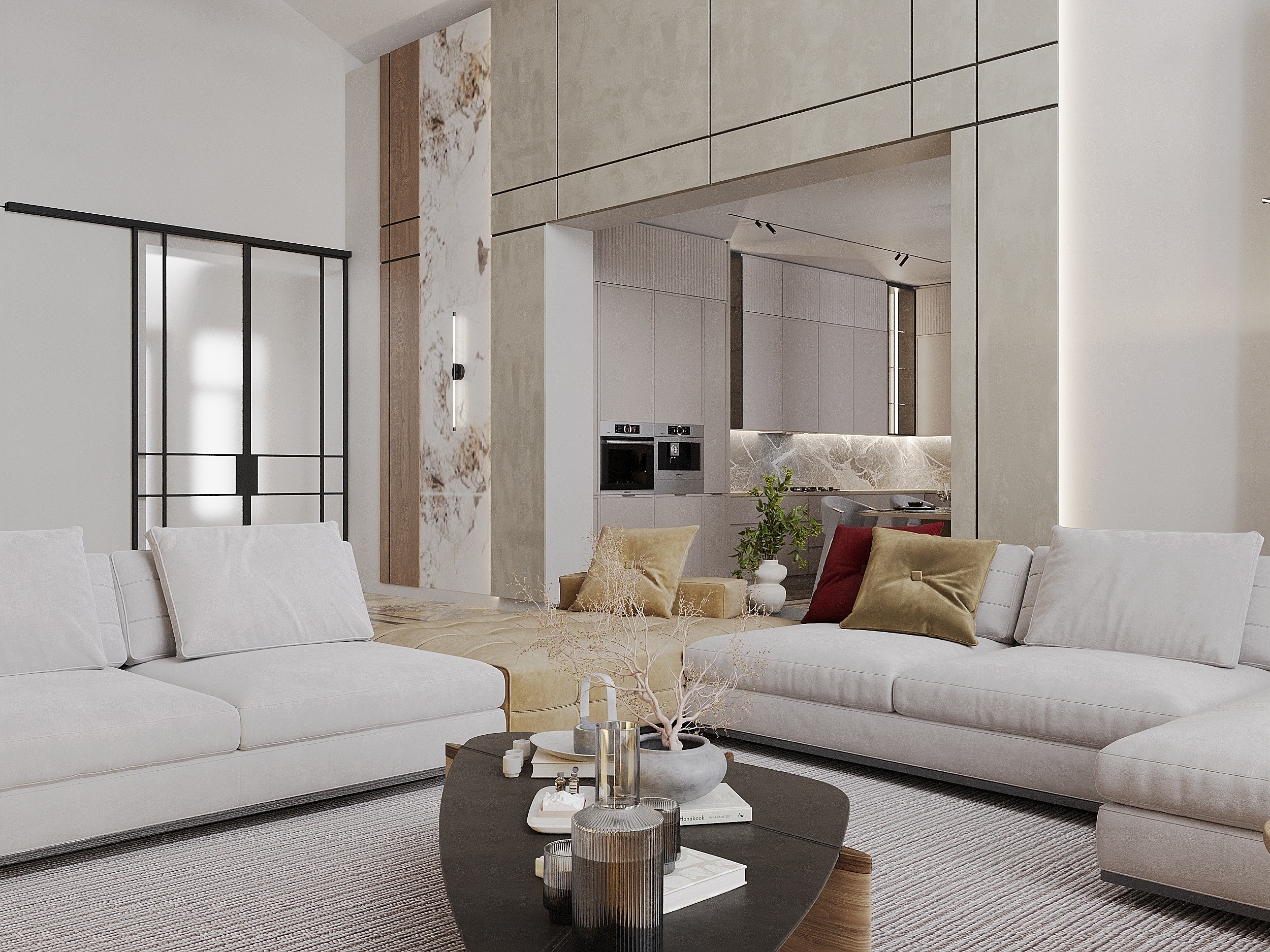 Гостиная (жилой дом) Ямное.