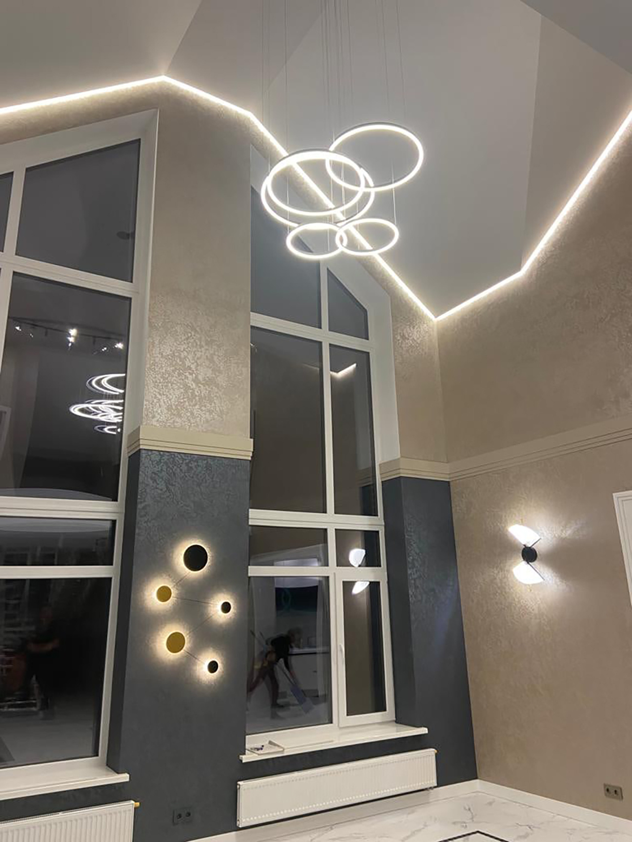 Коттедж. Медовка. Гостиная.