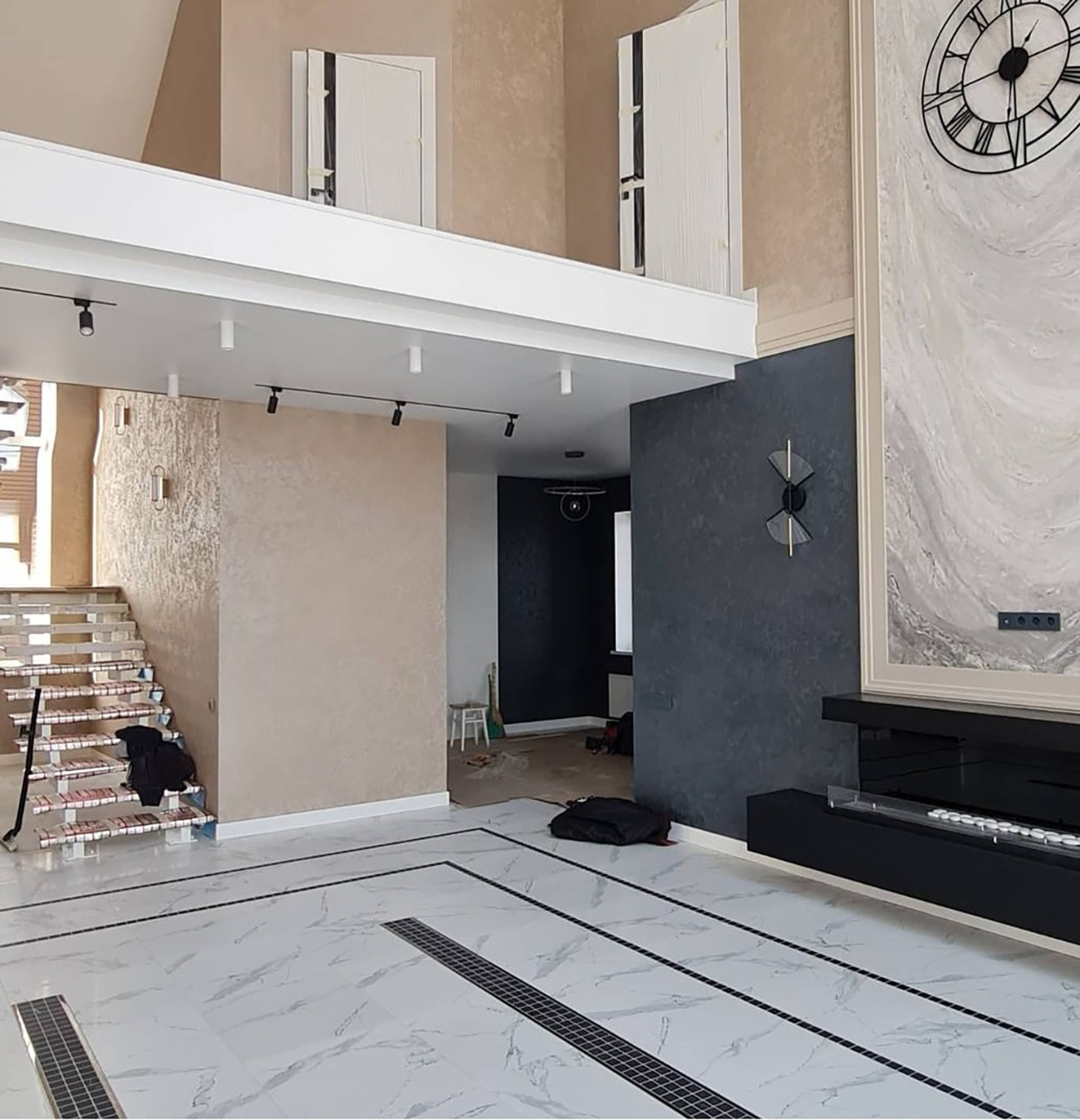 Коттедж. Медовка. Гостиная.