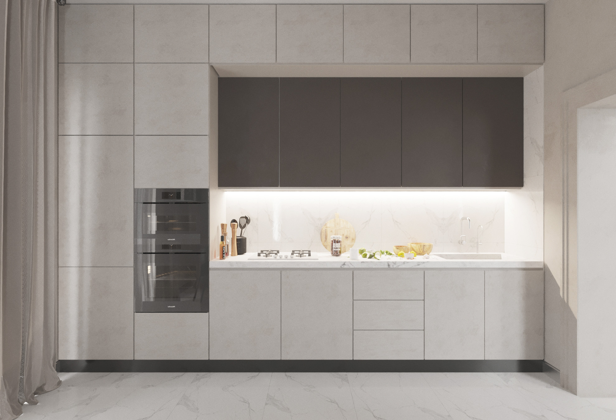 Коттедж. Медовка. Гостиная.