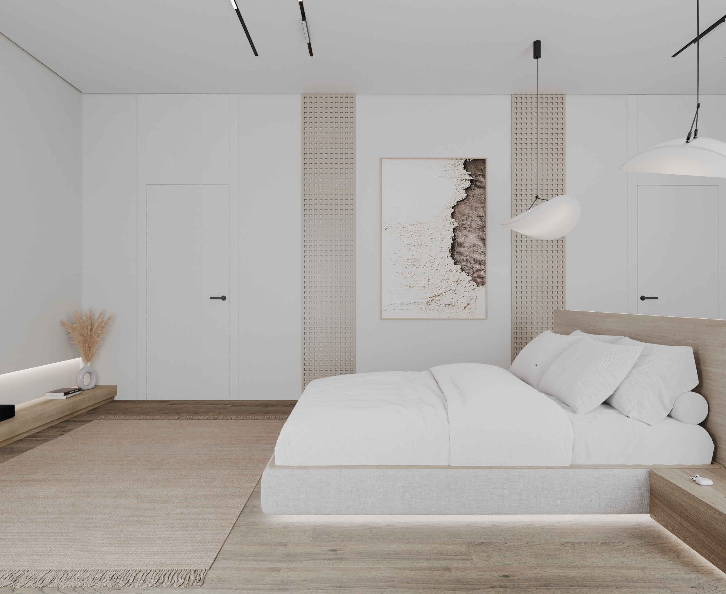 Спальня в стиле Japandi (предложение 1)