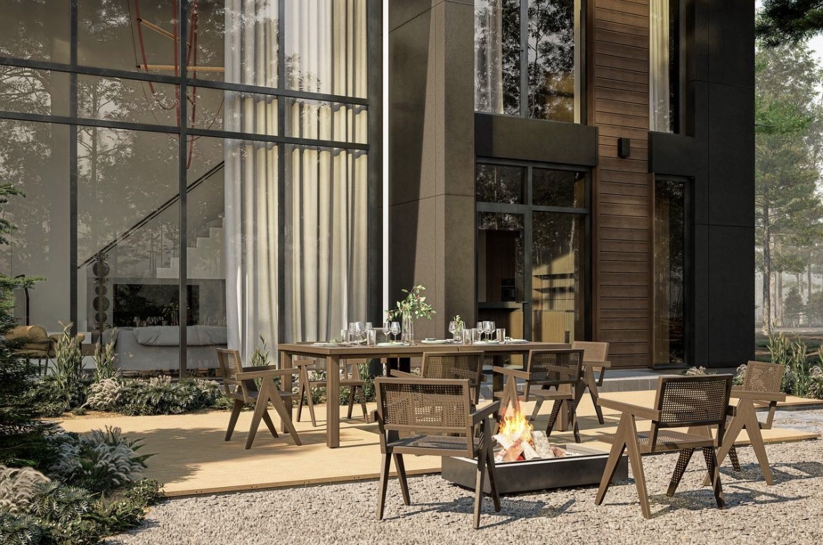 Project of a low-rise cottage-type residential building