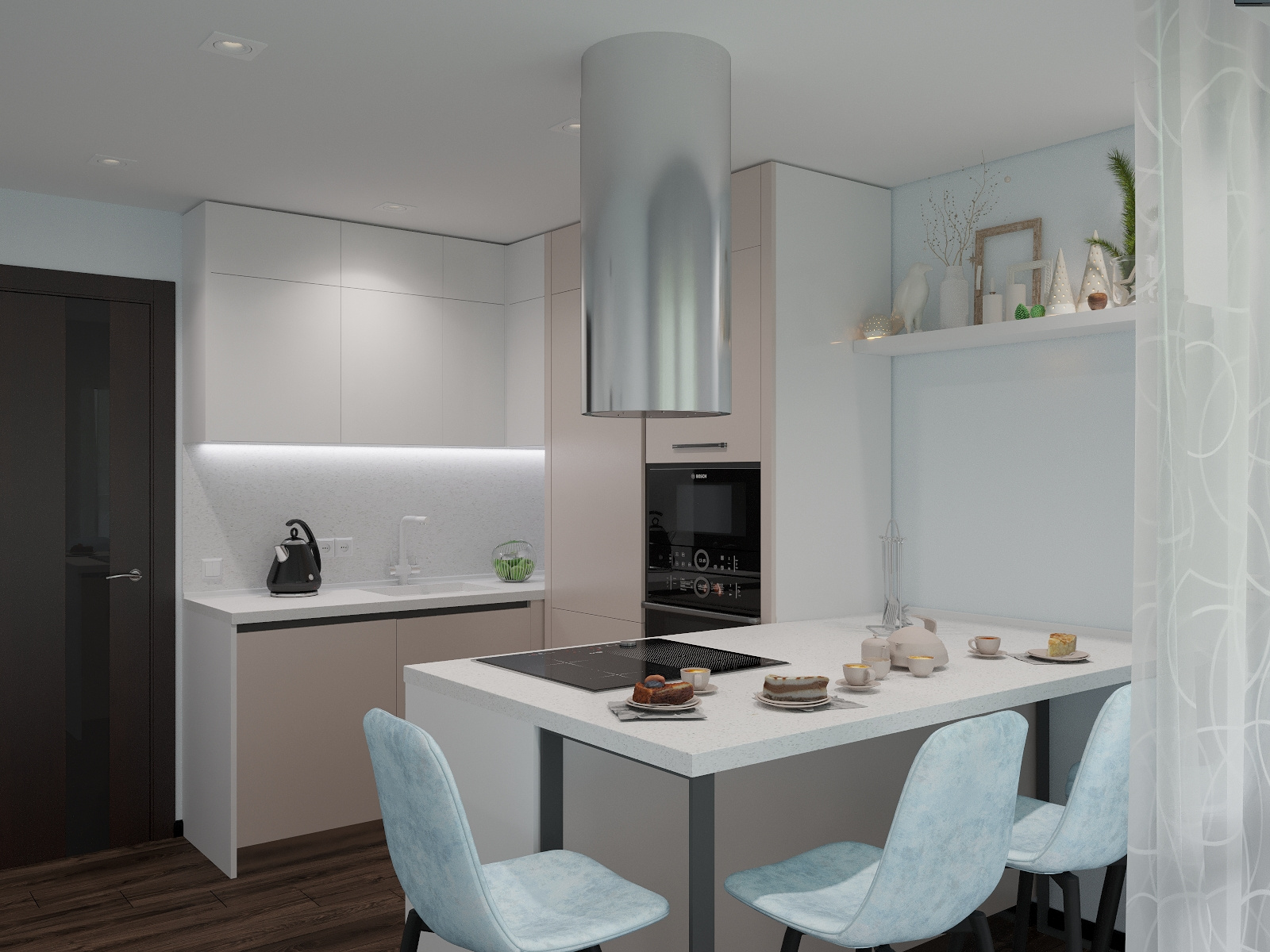 Дизайн квартиры с отделкой от застройщика