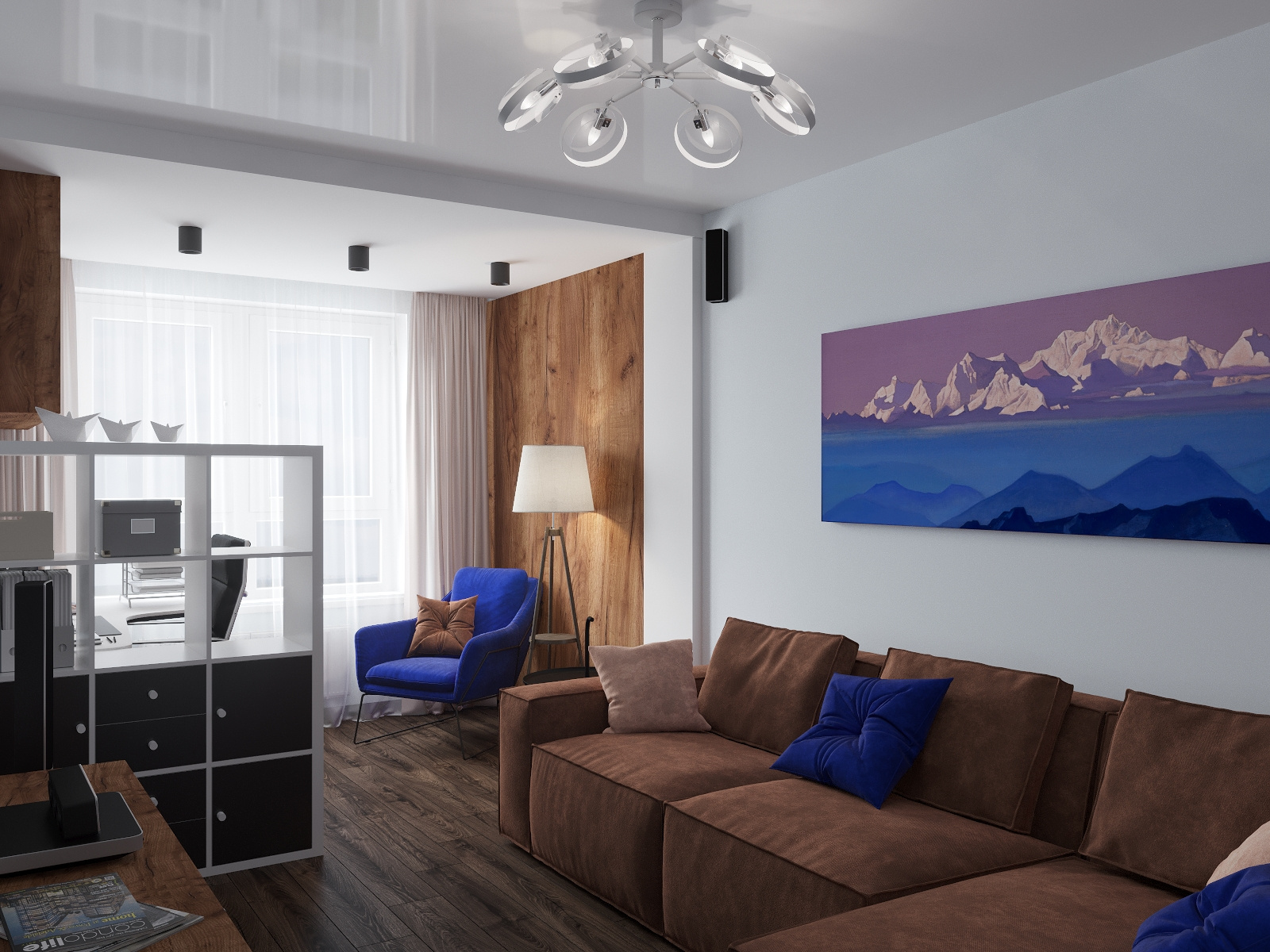 Дизайн квартиры с отделкой от застройщика