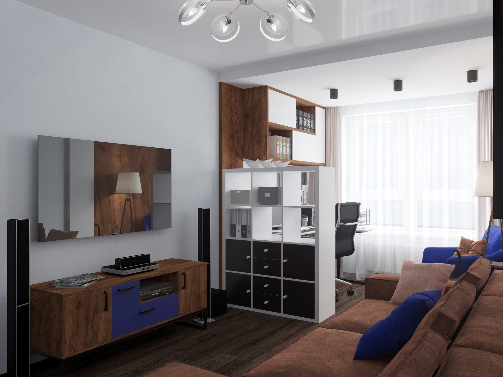 Дизайн квартиры с отделкой от застройщика