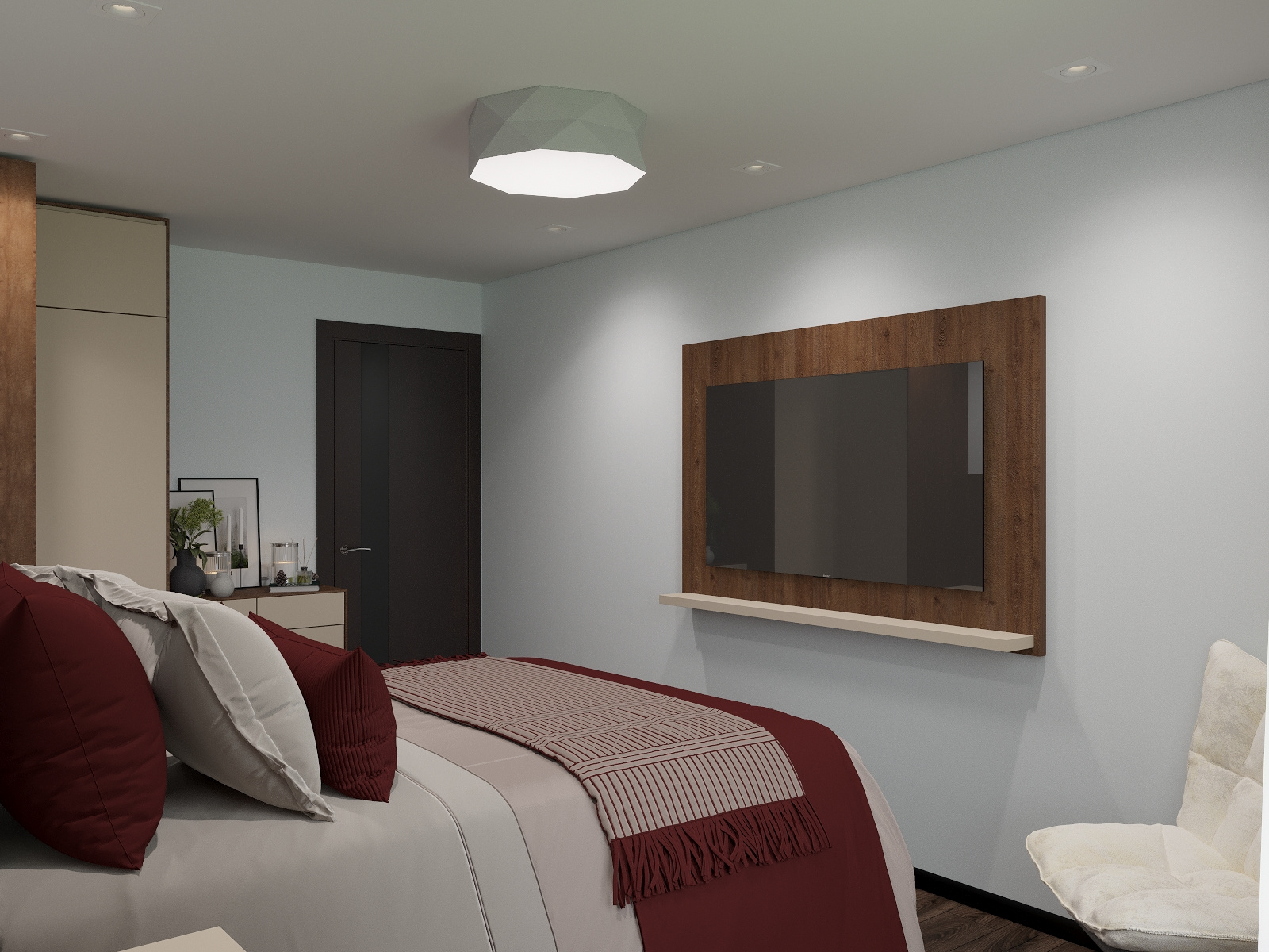 Дизайн квартиры с отделкой от застройщика