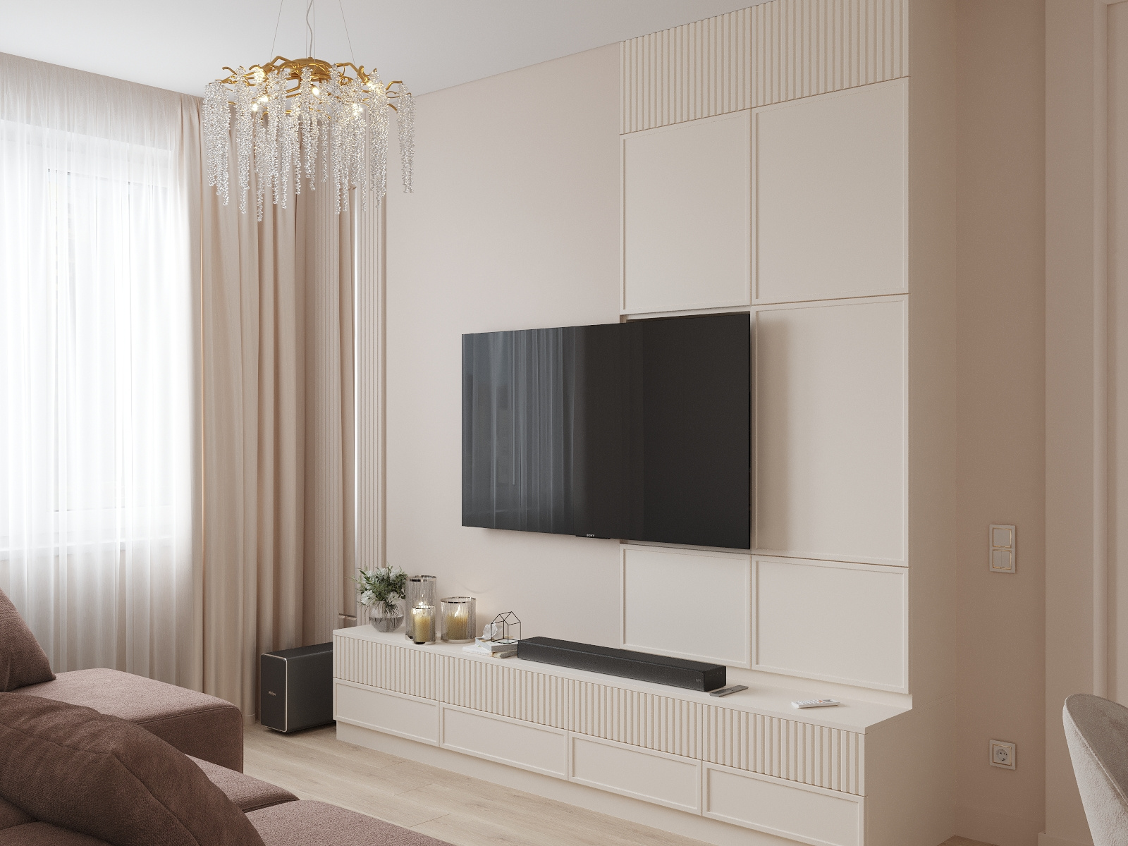 Квартира в неоклассическом стиле