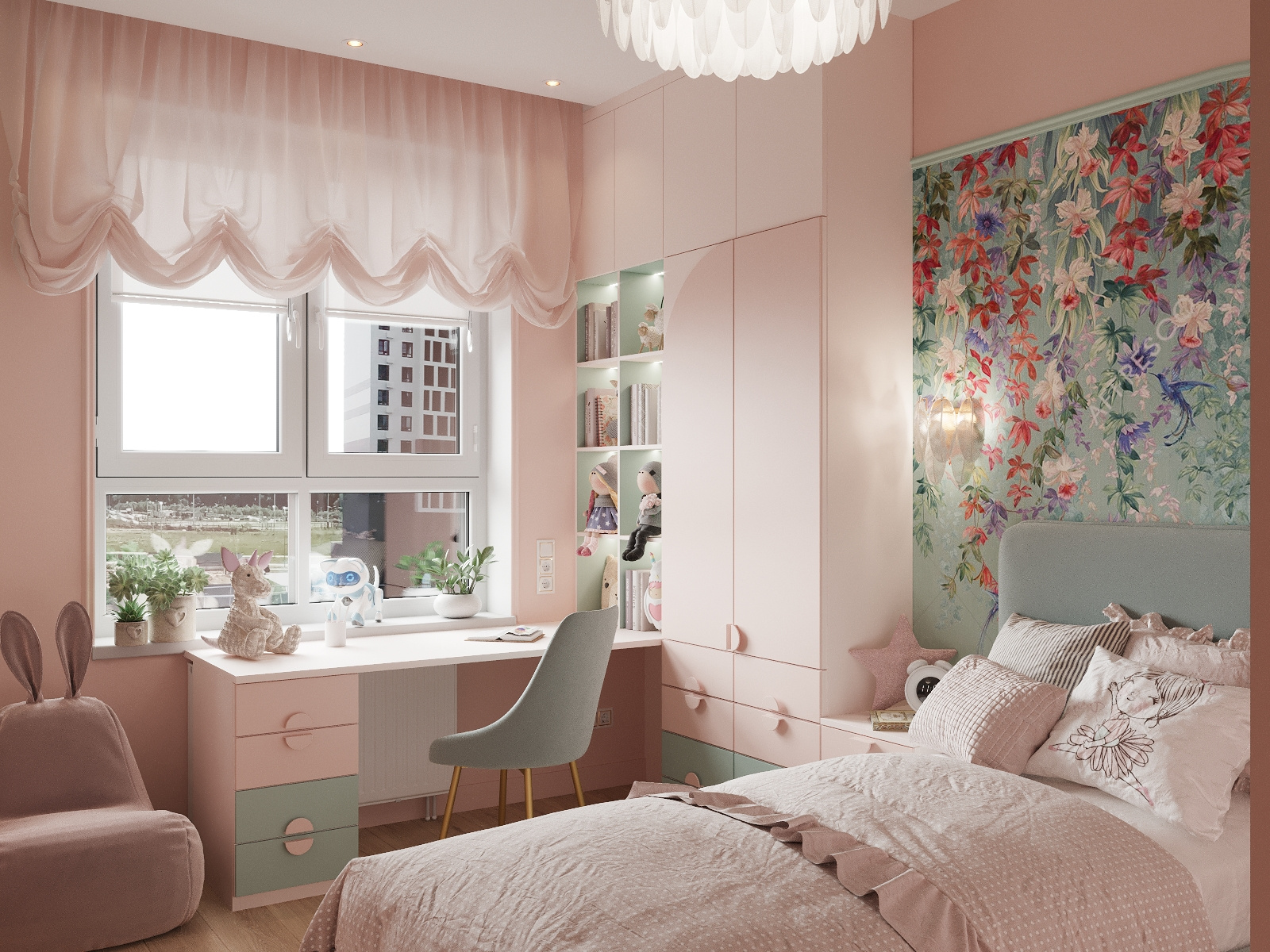 Квартира в неоклассическом стиле