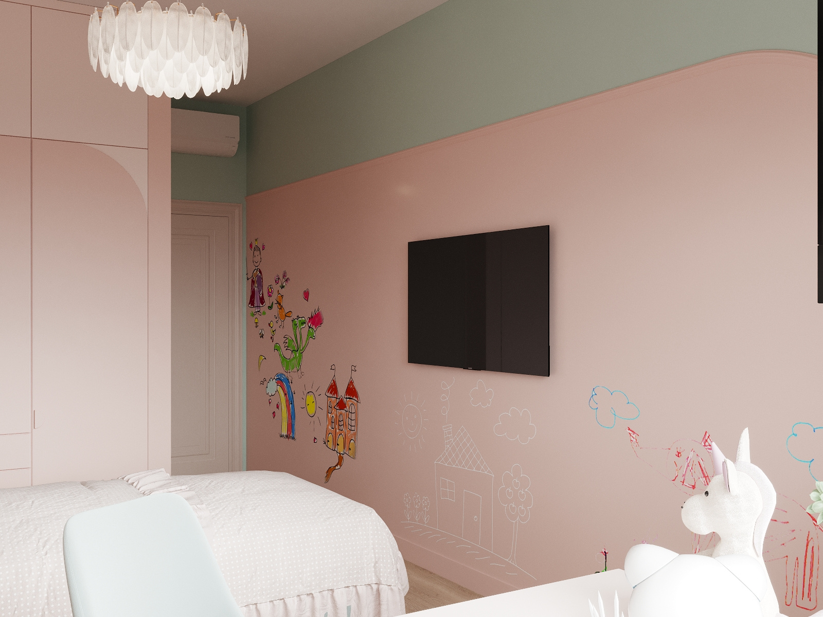 Квартира в неоклассическом стиле