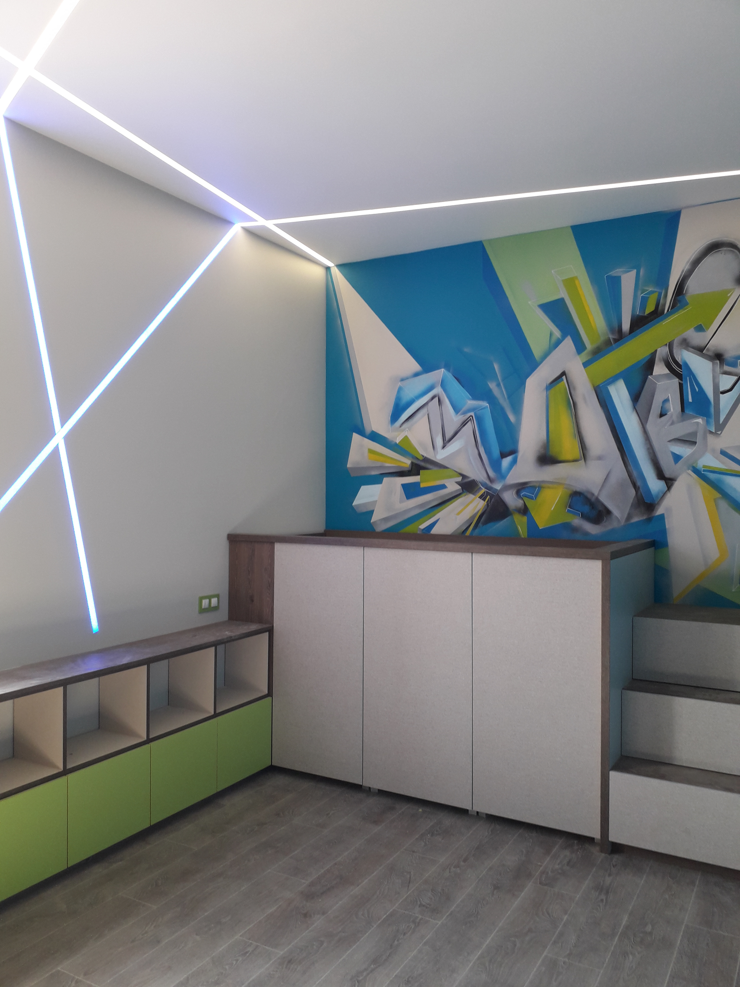 Квартира в двух уровнях "Современный уют" 2017 год