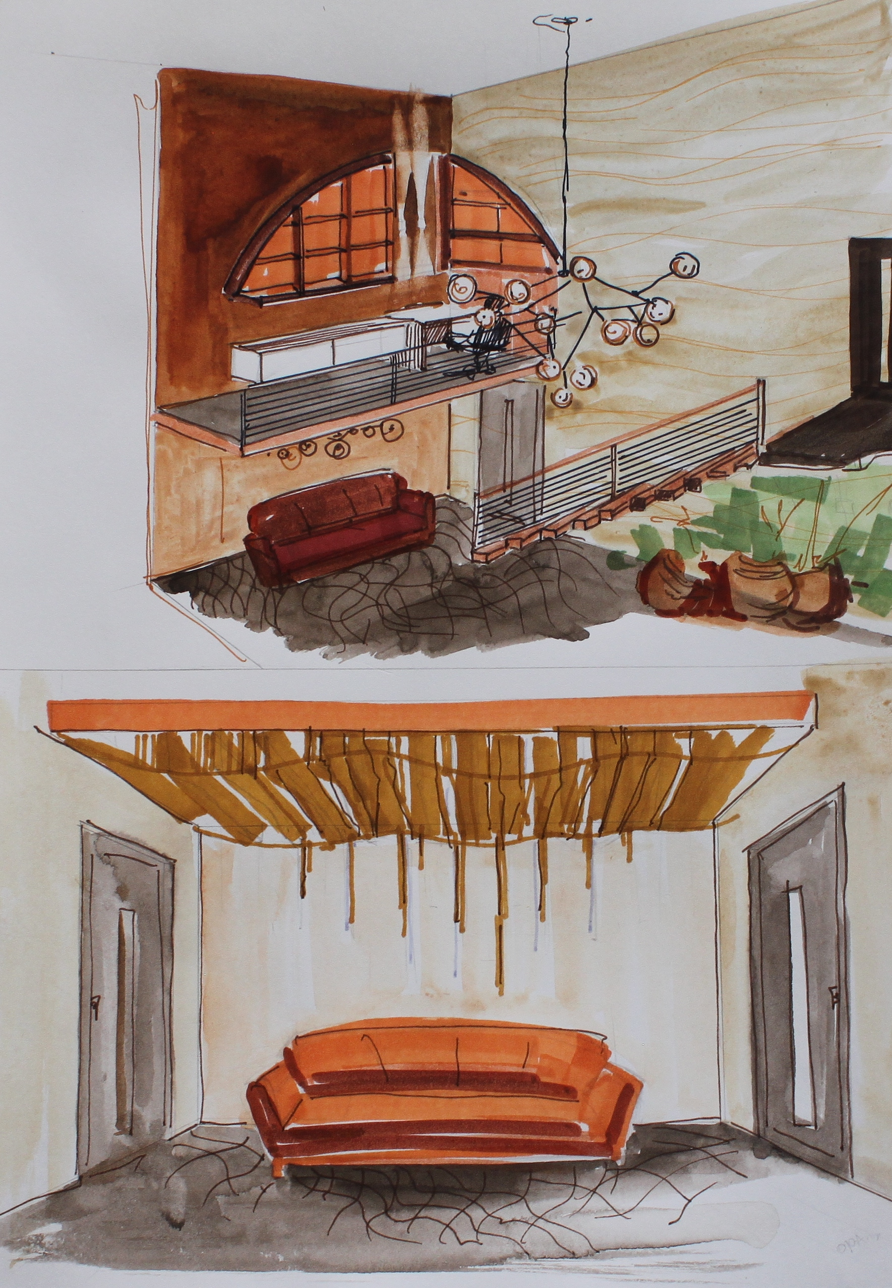 Квартира в двух уровнях "Современный уют" 2017 год