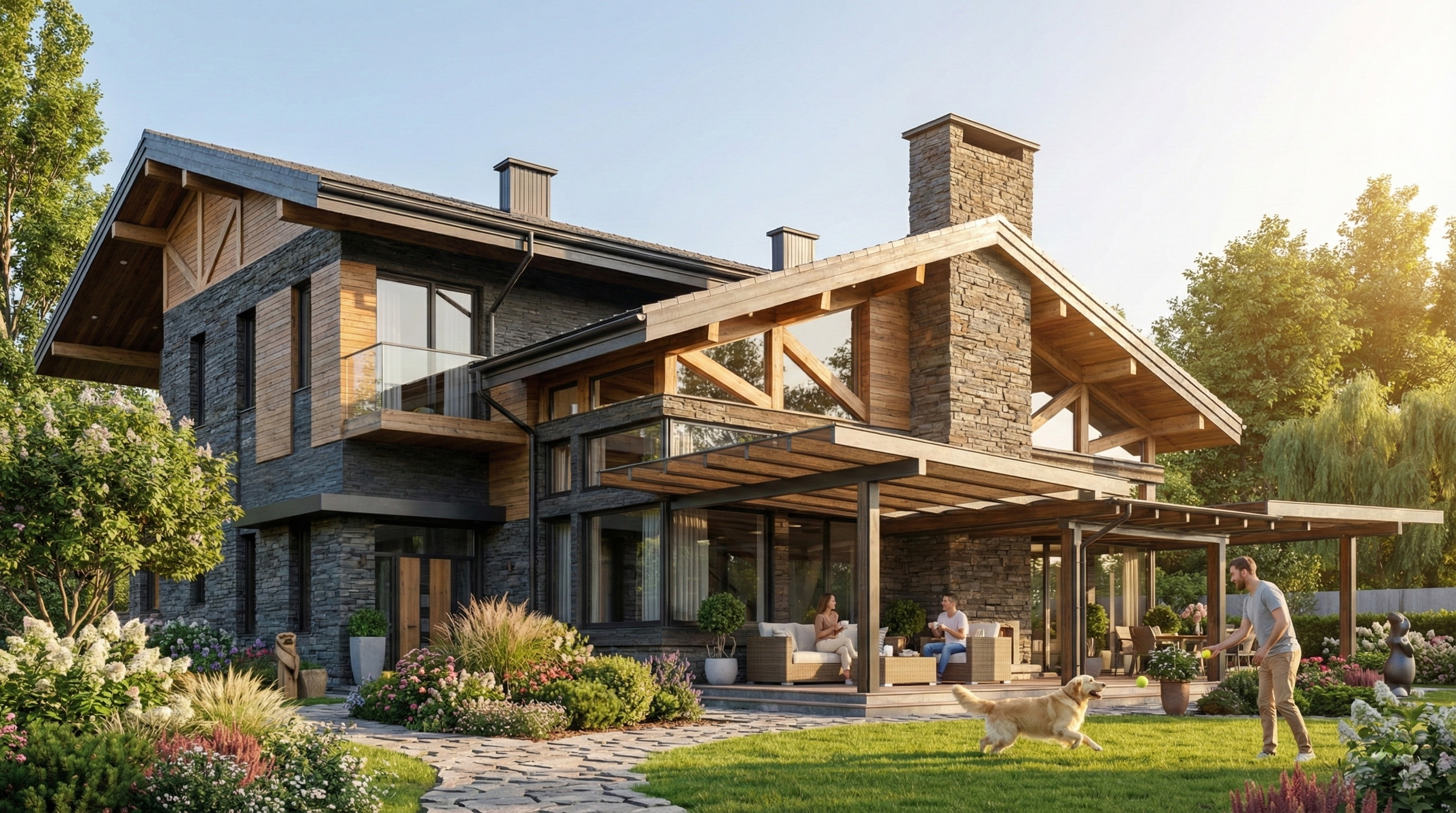 Обложка проекта: Modern shalet