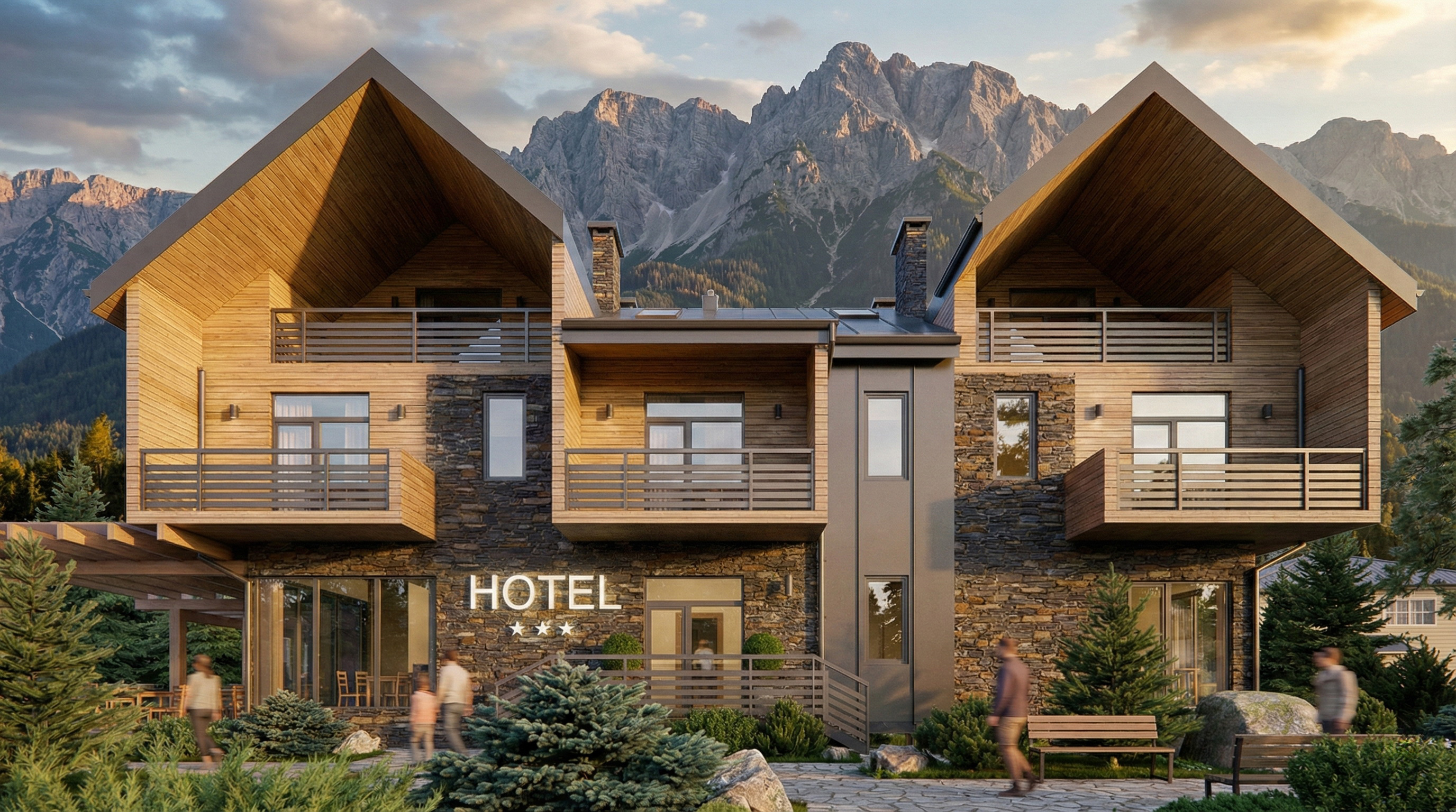 Mountain hotel