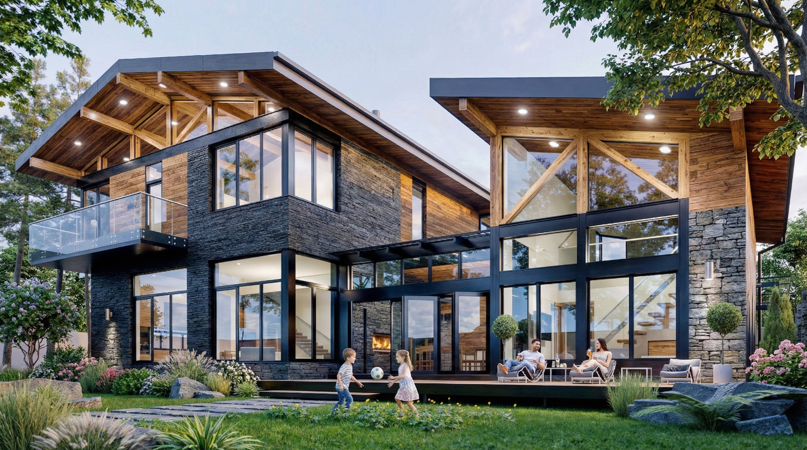 Modern chalet