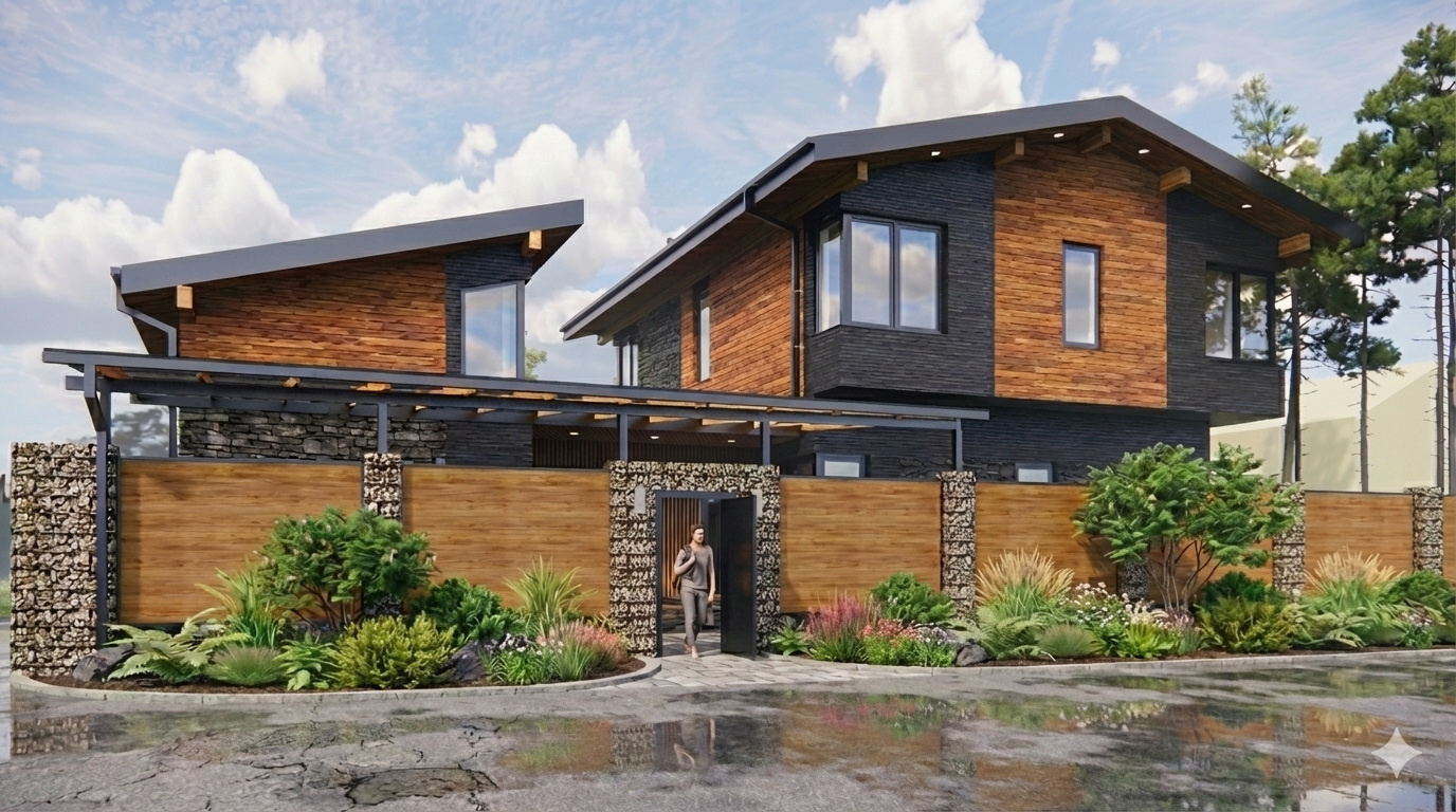 Modern chalet