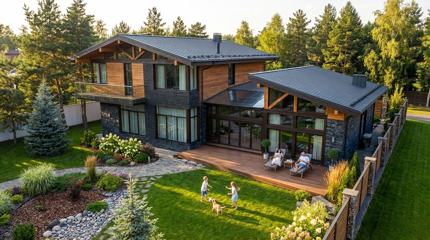 Modern chalet