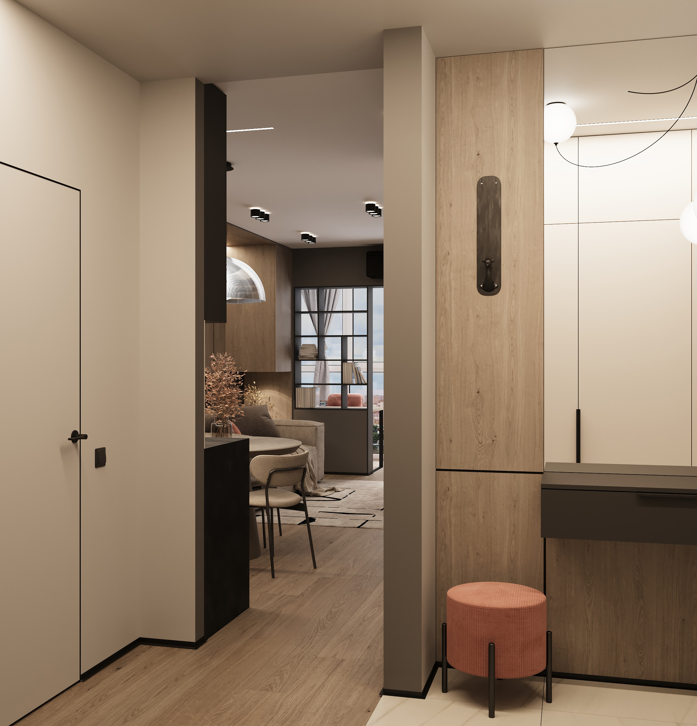 Обложка проекта: Уютная и теплая студия