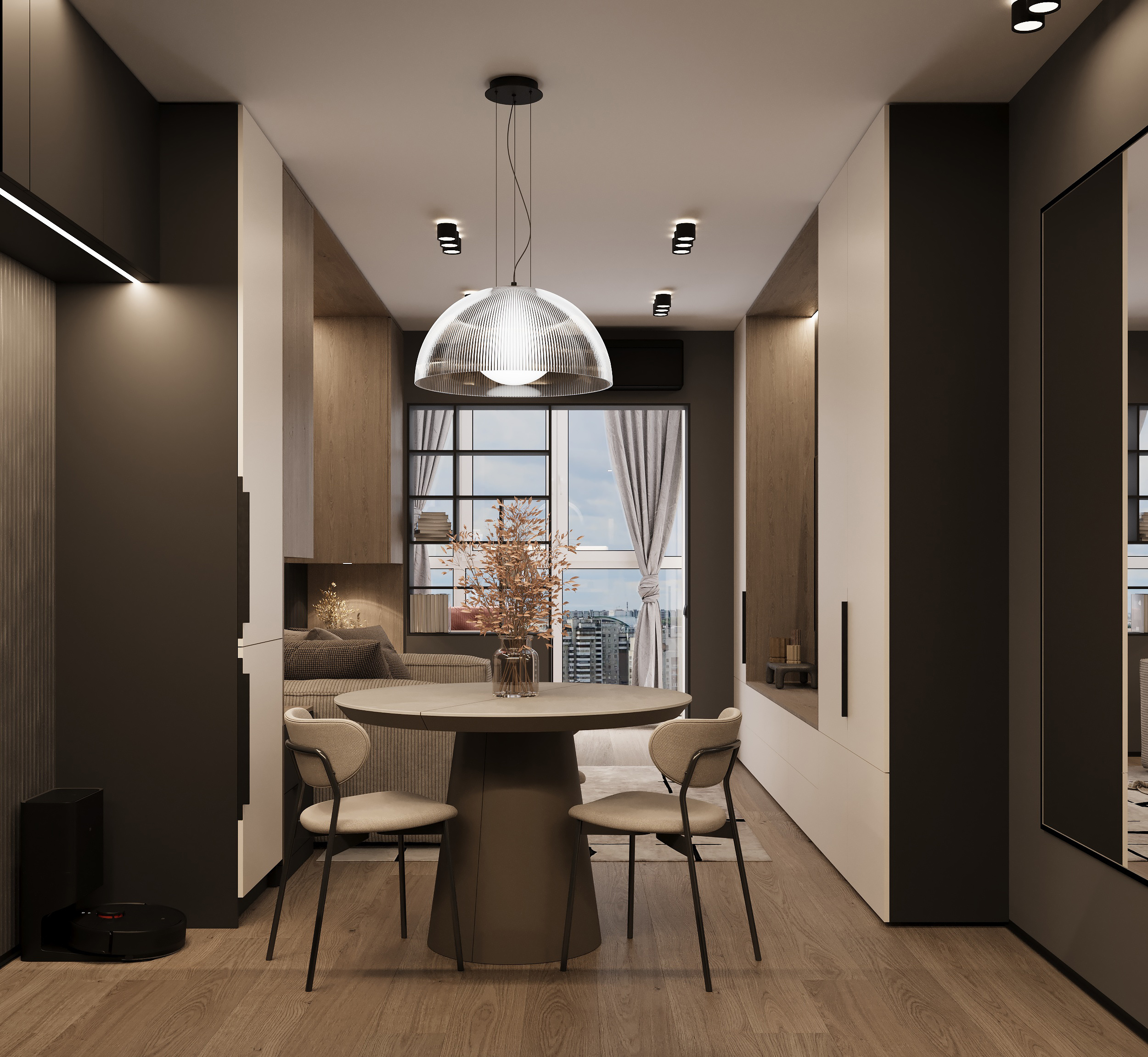 Уютная и теплая студия