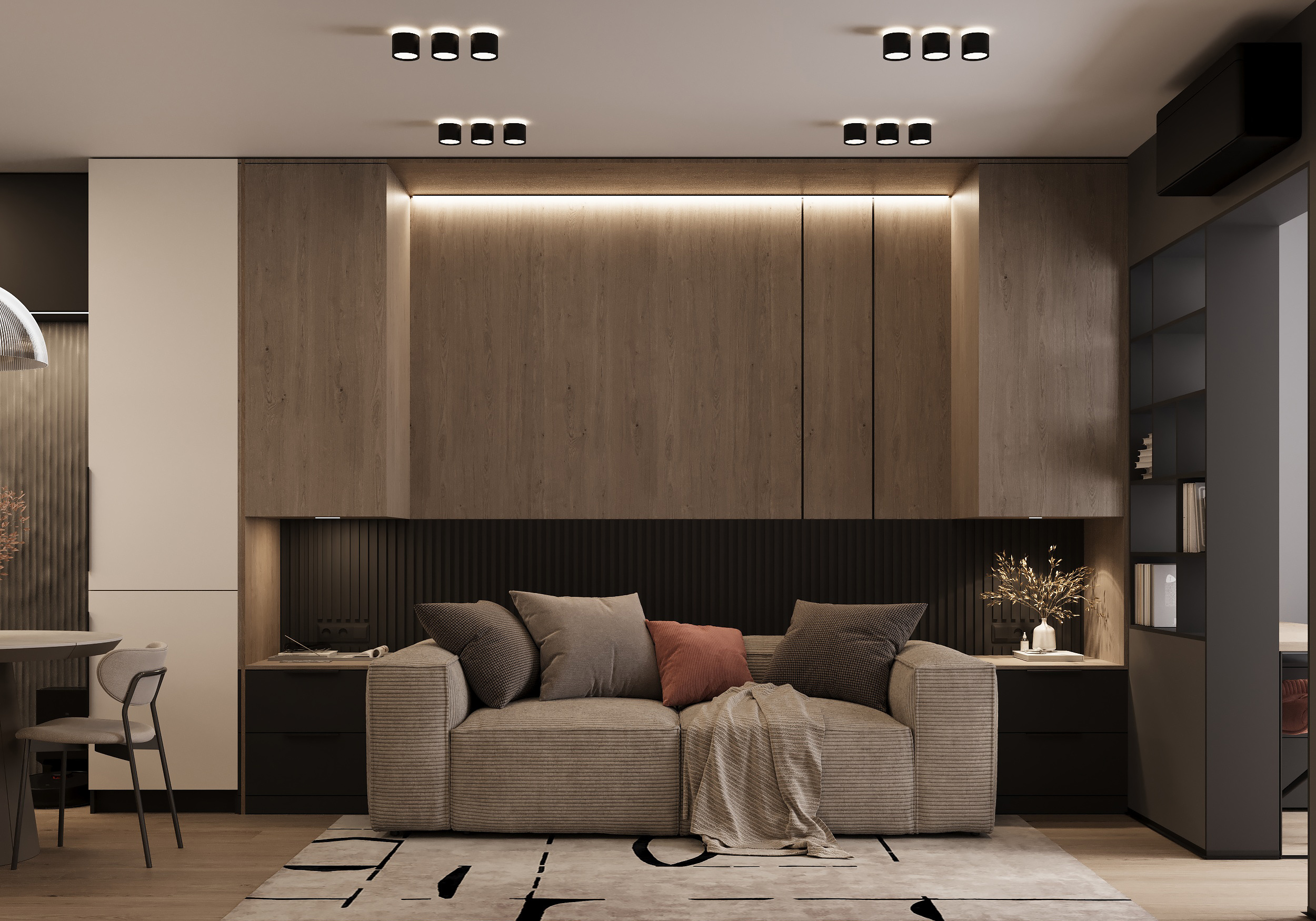 Уютная и теплая студия