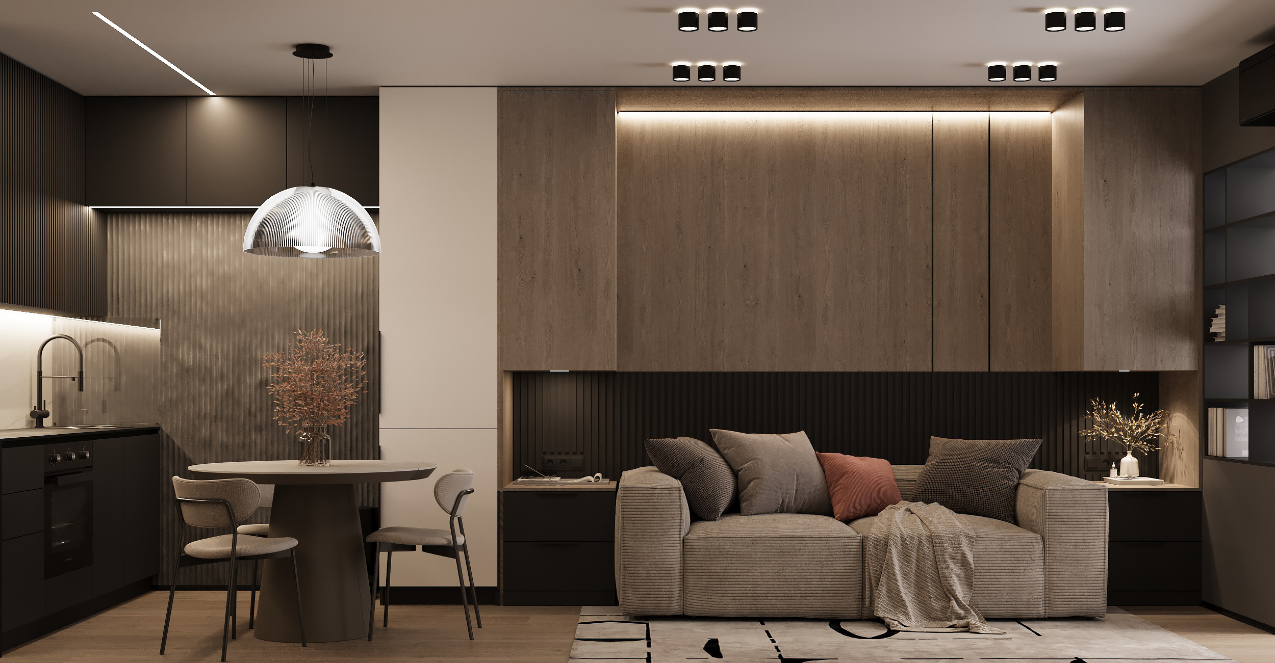 Уютная и теплая студия