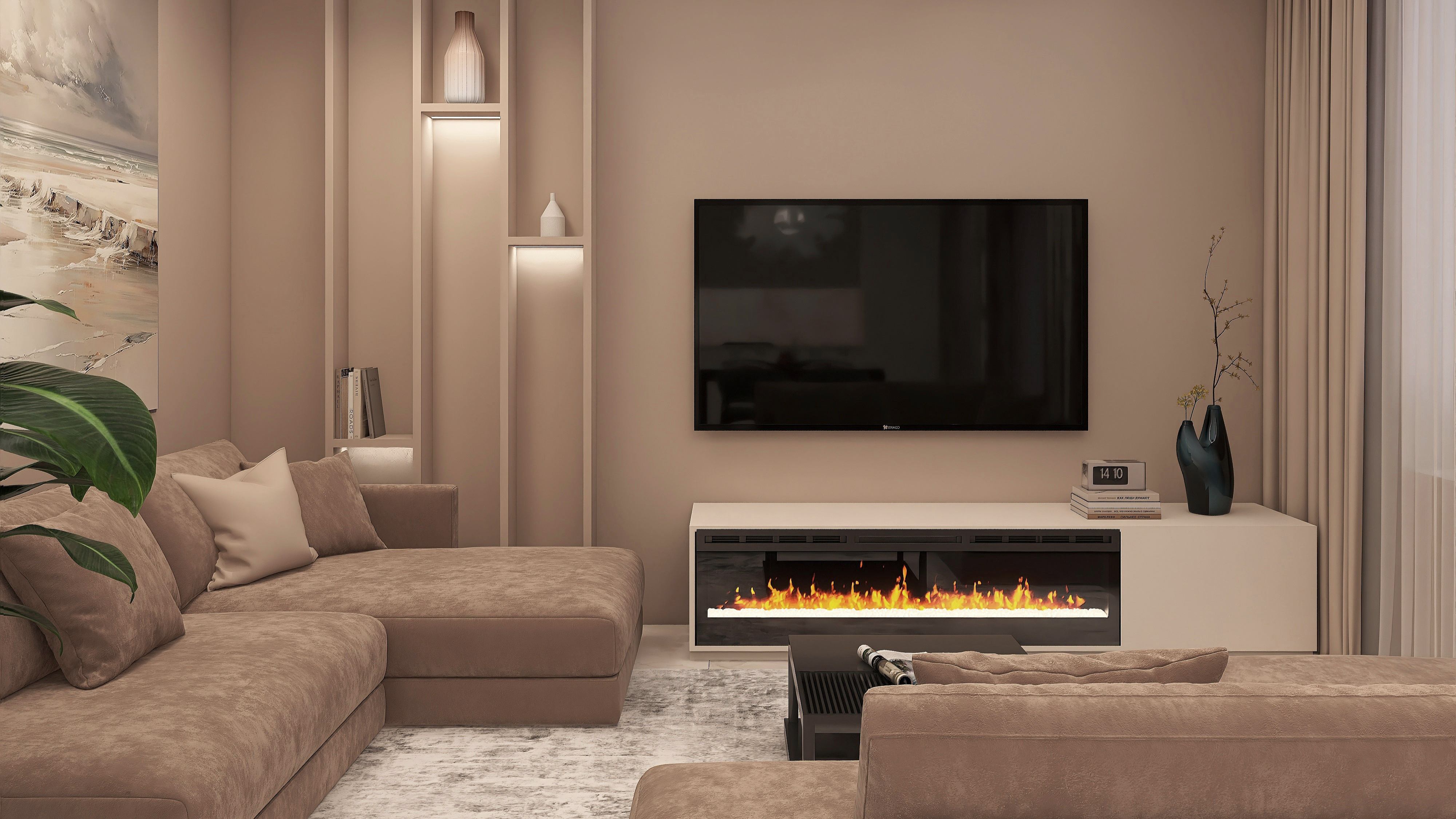 Кухня-гостиная