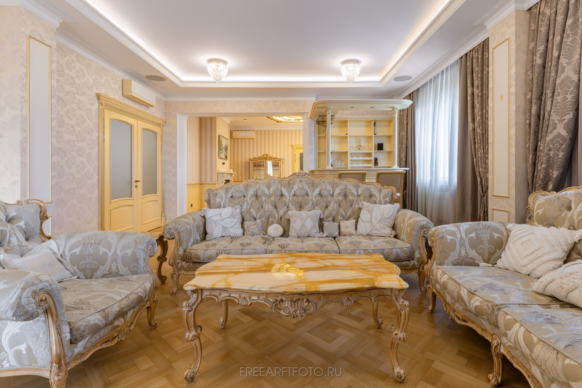 Интерьерная фотосъемка Пентхауса в г. Краснодар