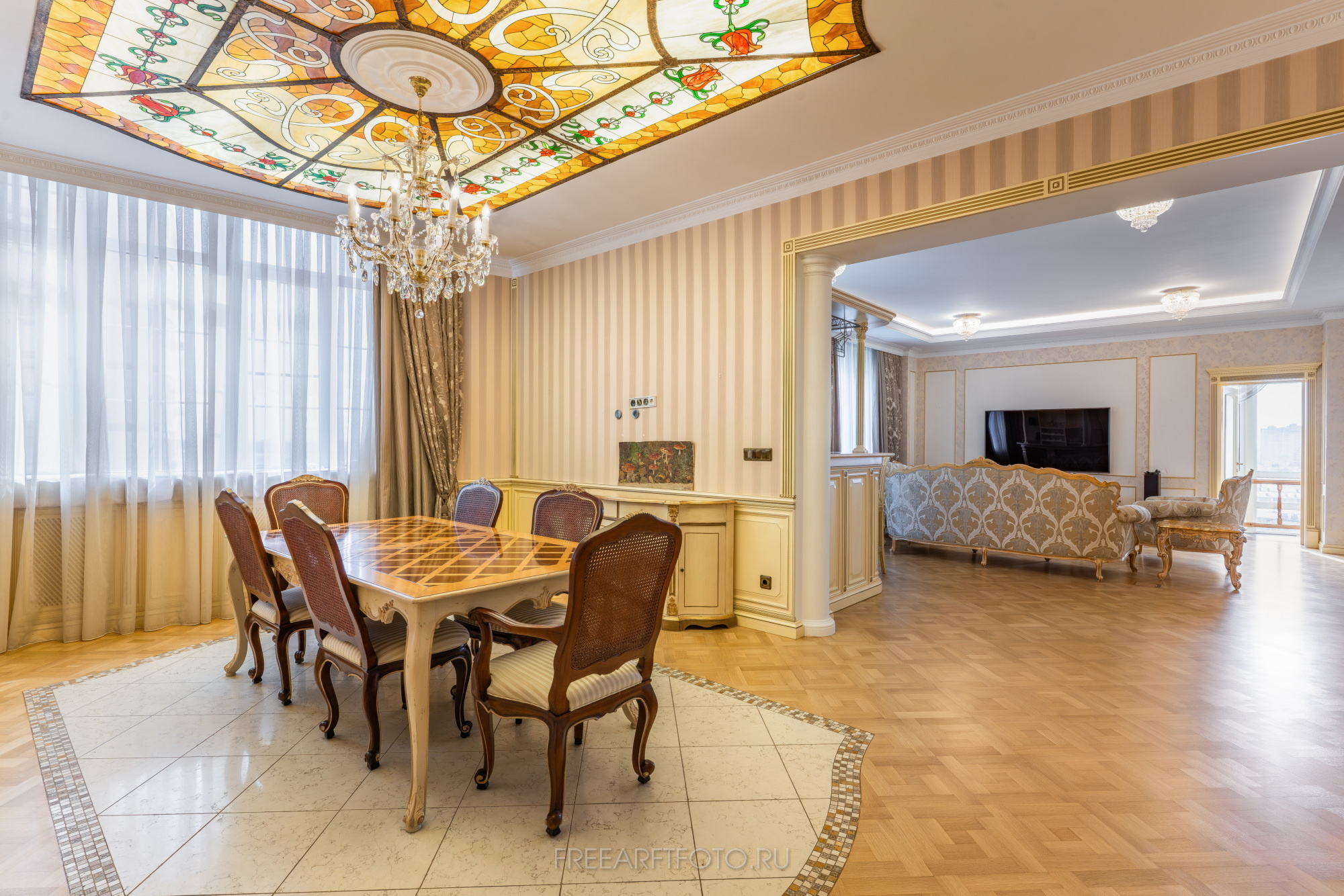 Интерьерная фотосъемка Пентхауса в г. Краснодар