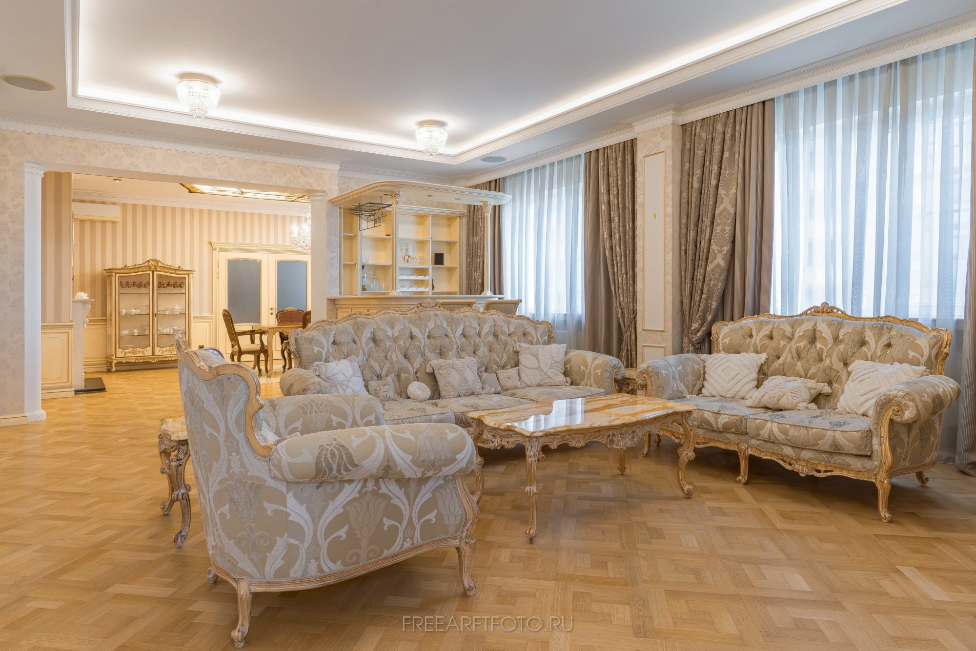 Интерьерная фотосъемка Пентхауса в г. Краснодар