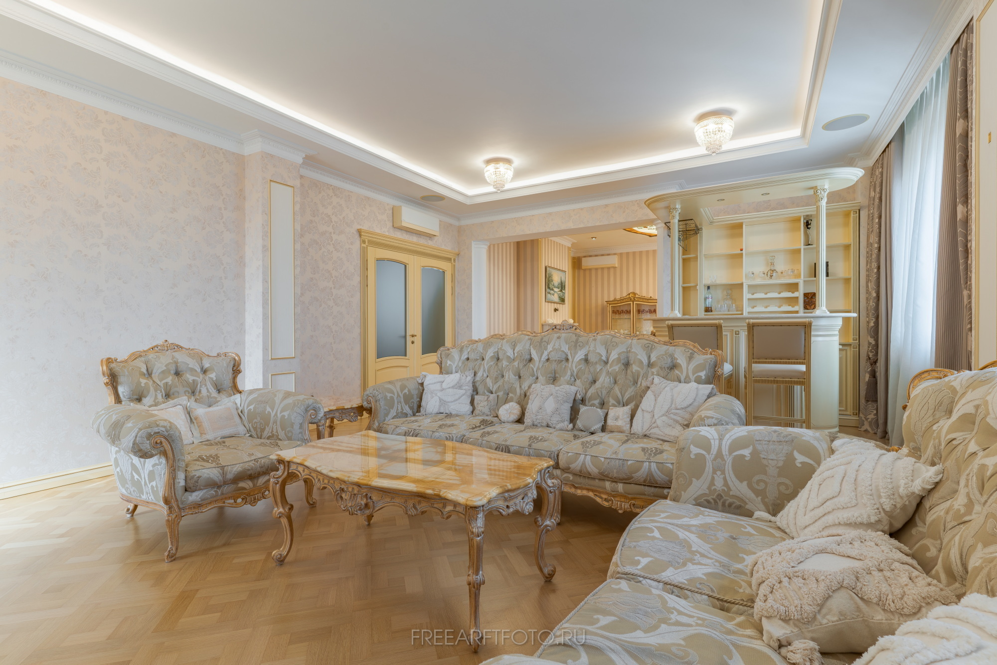 Интерьерная фотосъемка Пентхауса в г. Краснодар