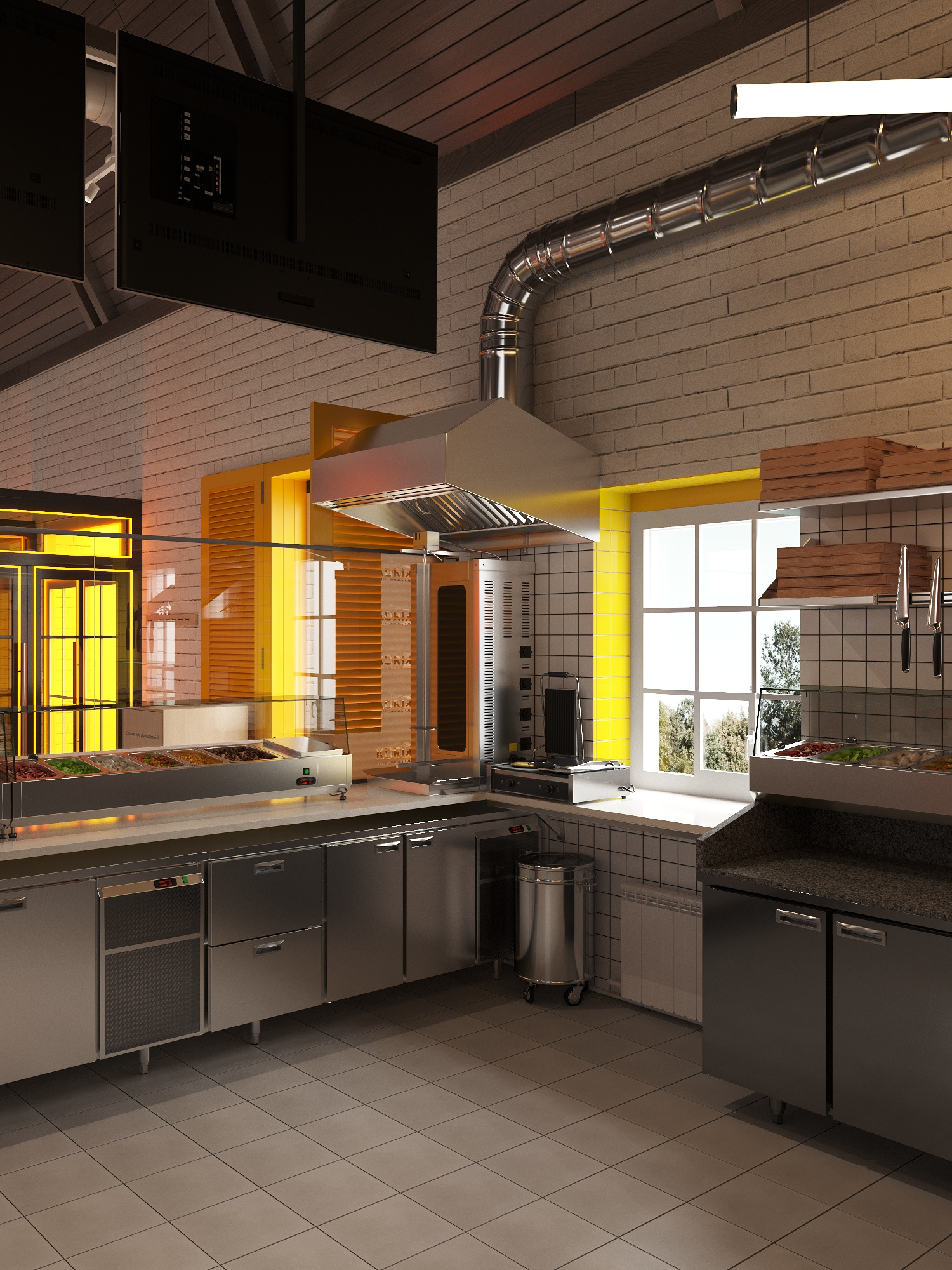 Заведение общепита KURIZZA