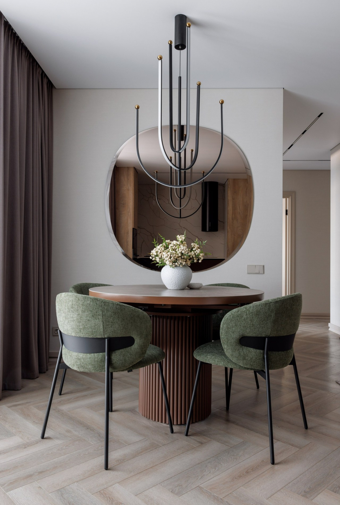 Интерьер в стиле мягкого минимализма «Архитектура тишины»