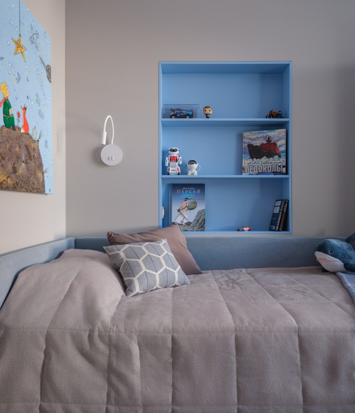 Интерьер в стиле мягкого минимализма «Архитектура тишины»